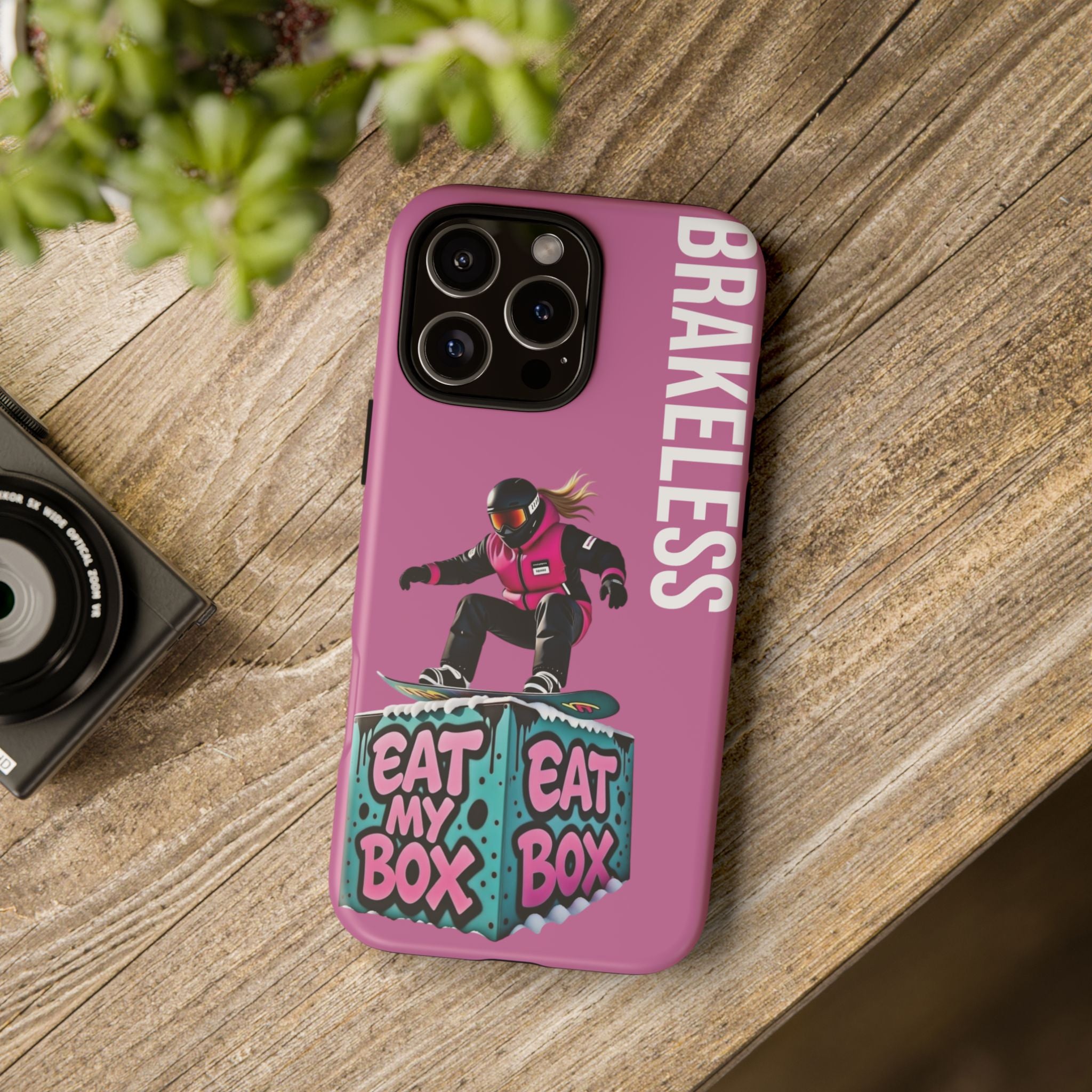 EAT MY BOX PHONE CASE- Tough Cases