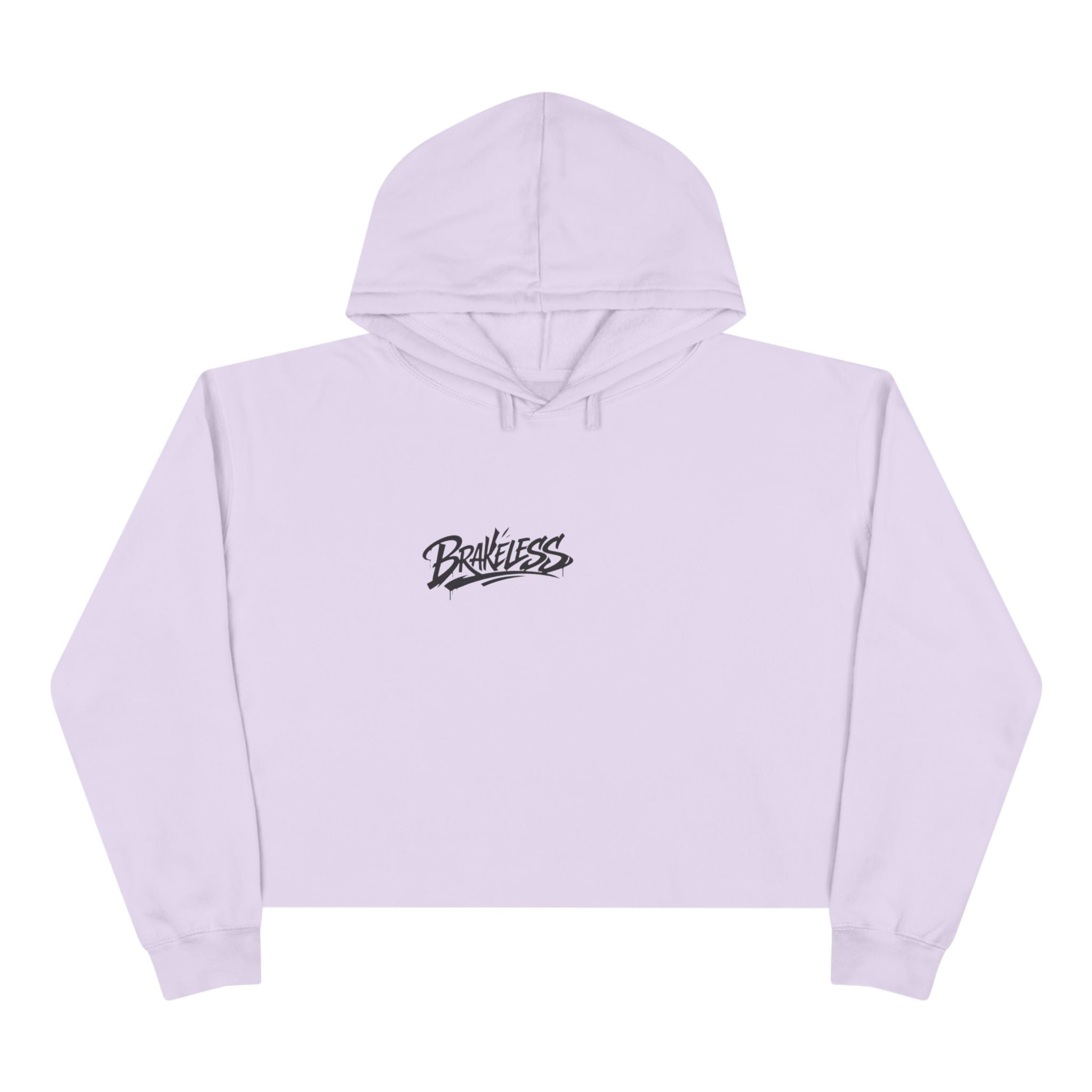 Brakeless 'Fast Is a Habit' Cropped Hoodie
