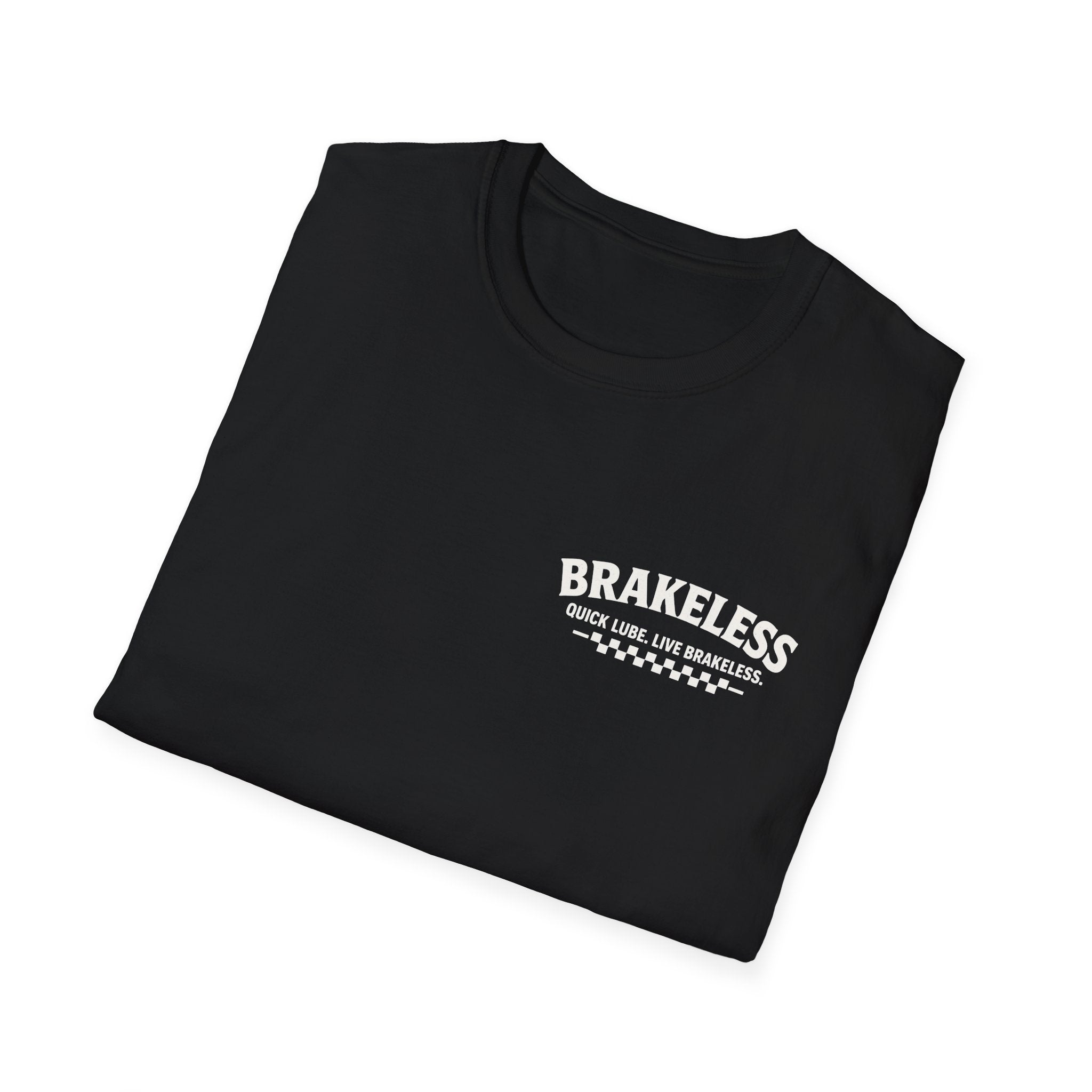 'Quick Lube, Live Brakeless' Tee