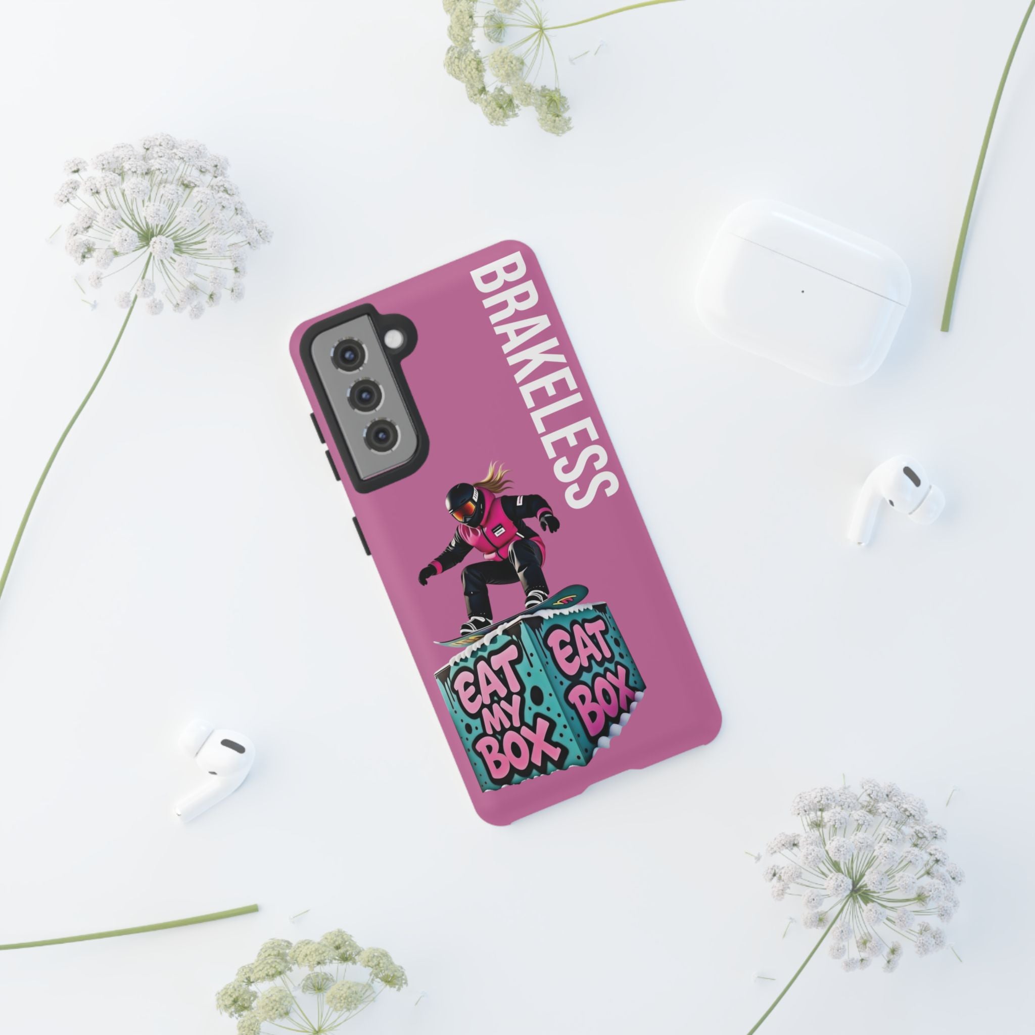 EAT MY BOX PHONE CASE- Tough Cases