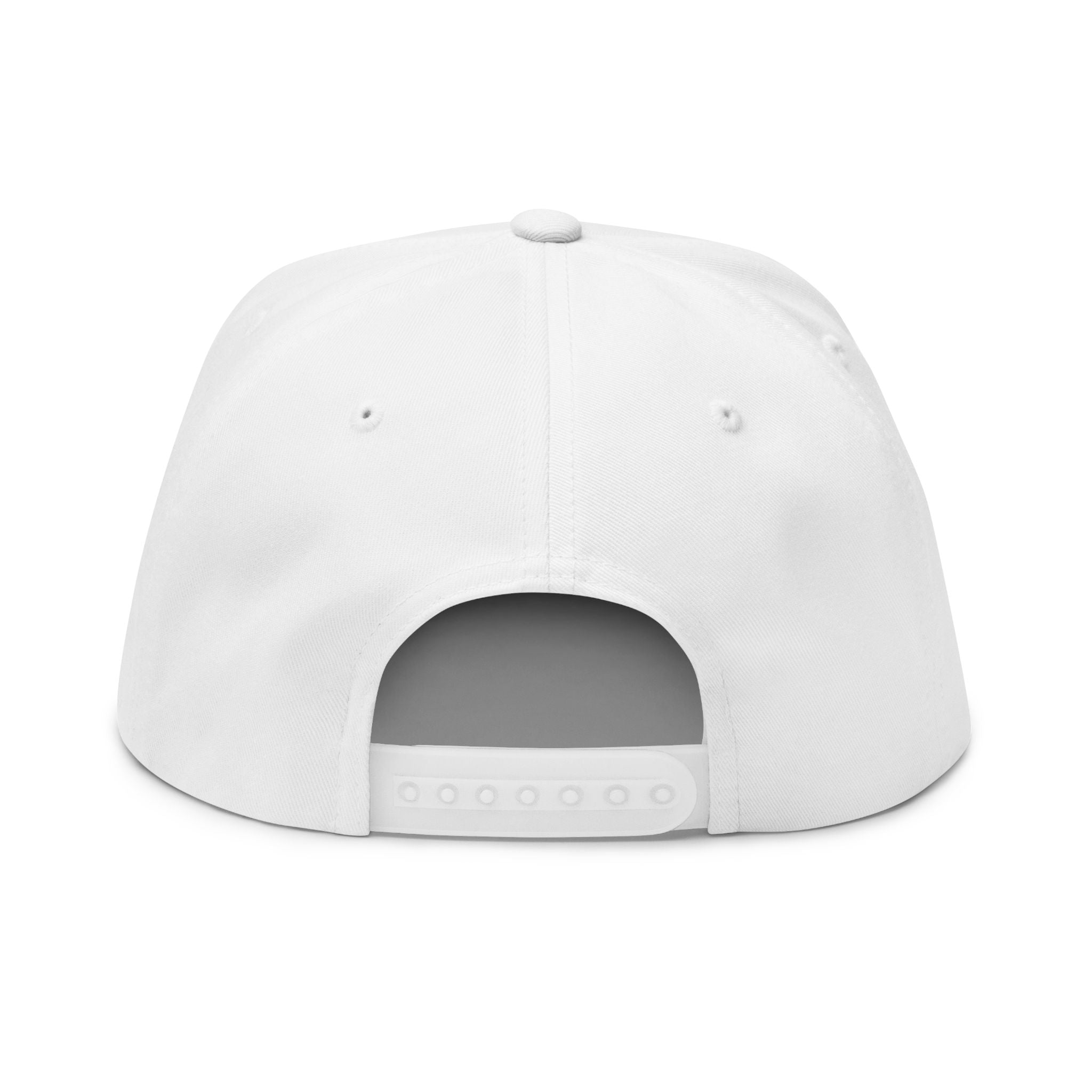 Embroidered Brakeless Logo Flat Bill Cap — Streetwear Snapback Hat
