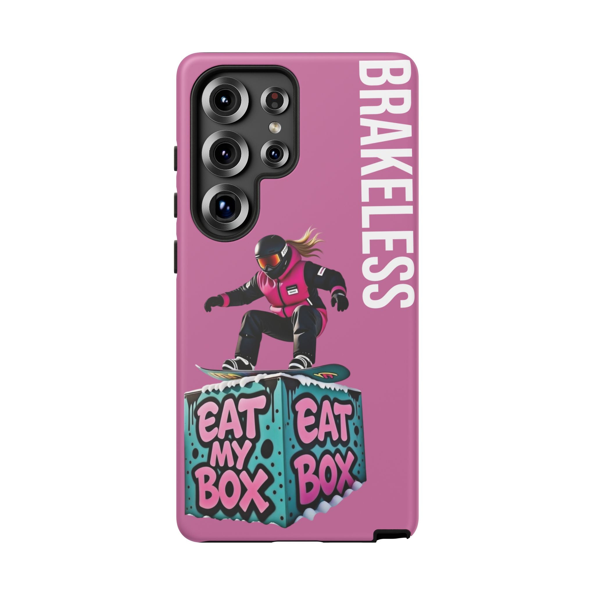 EAT MY BOX PHONE CASE- Tough Cases