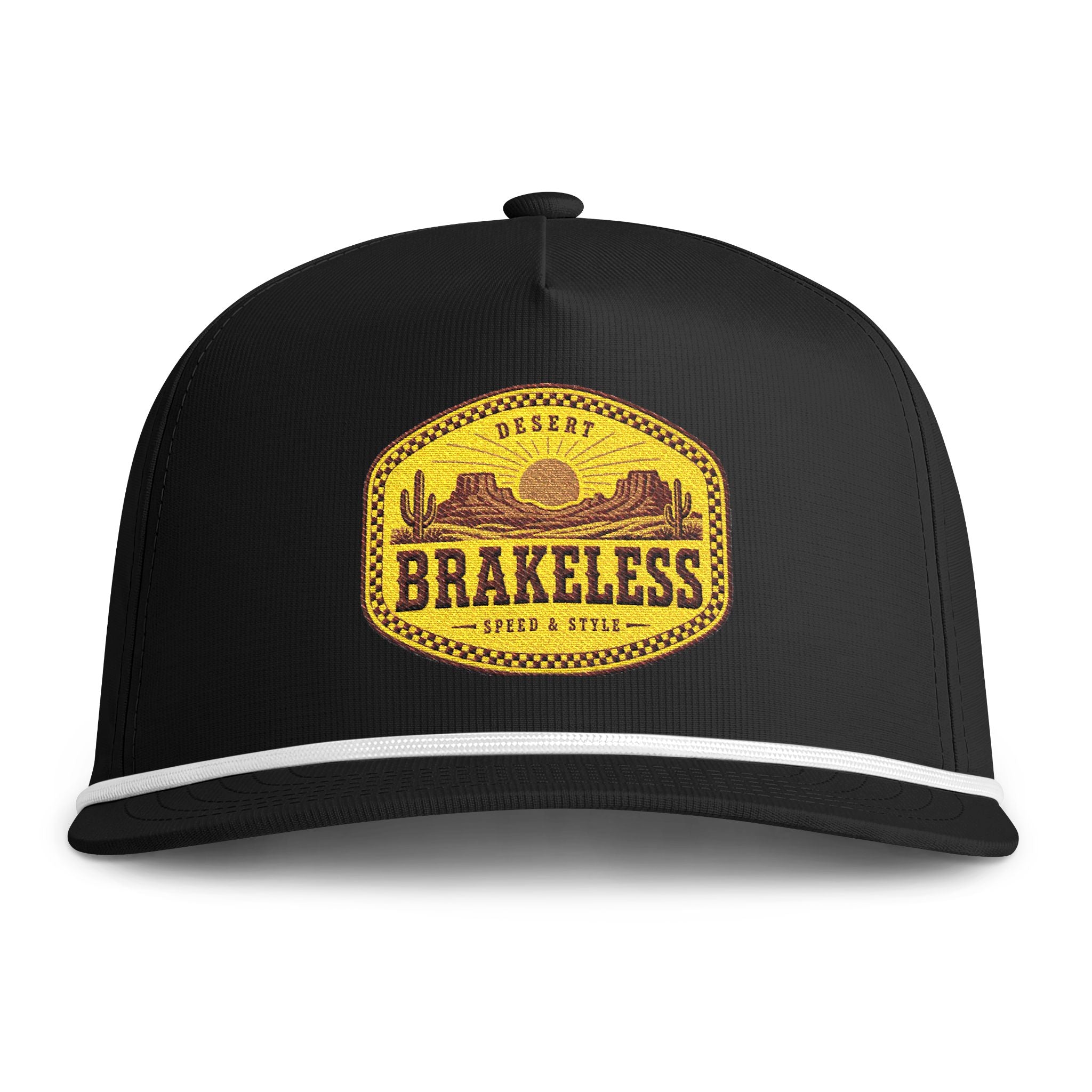 Brakeless Vintage Patch Rope Cap