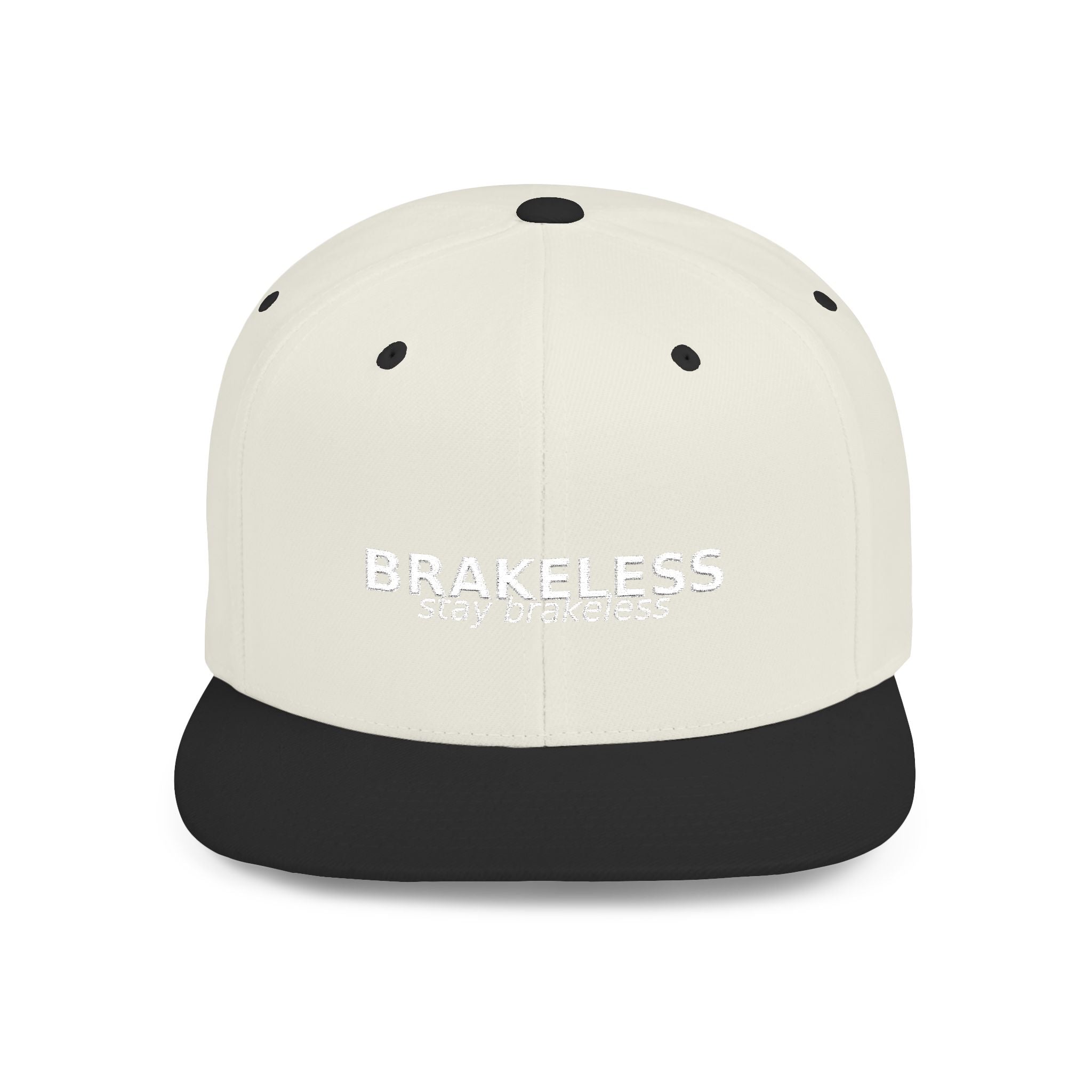 Snapback Hat — "BRAKELESS Stay Brakeless" Streetwear Cap
