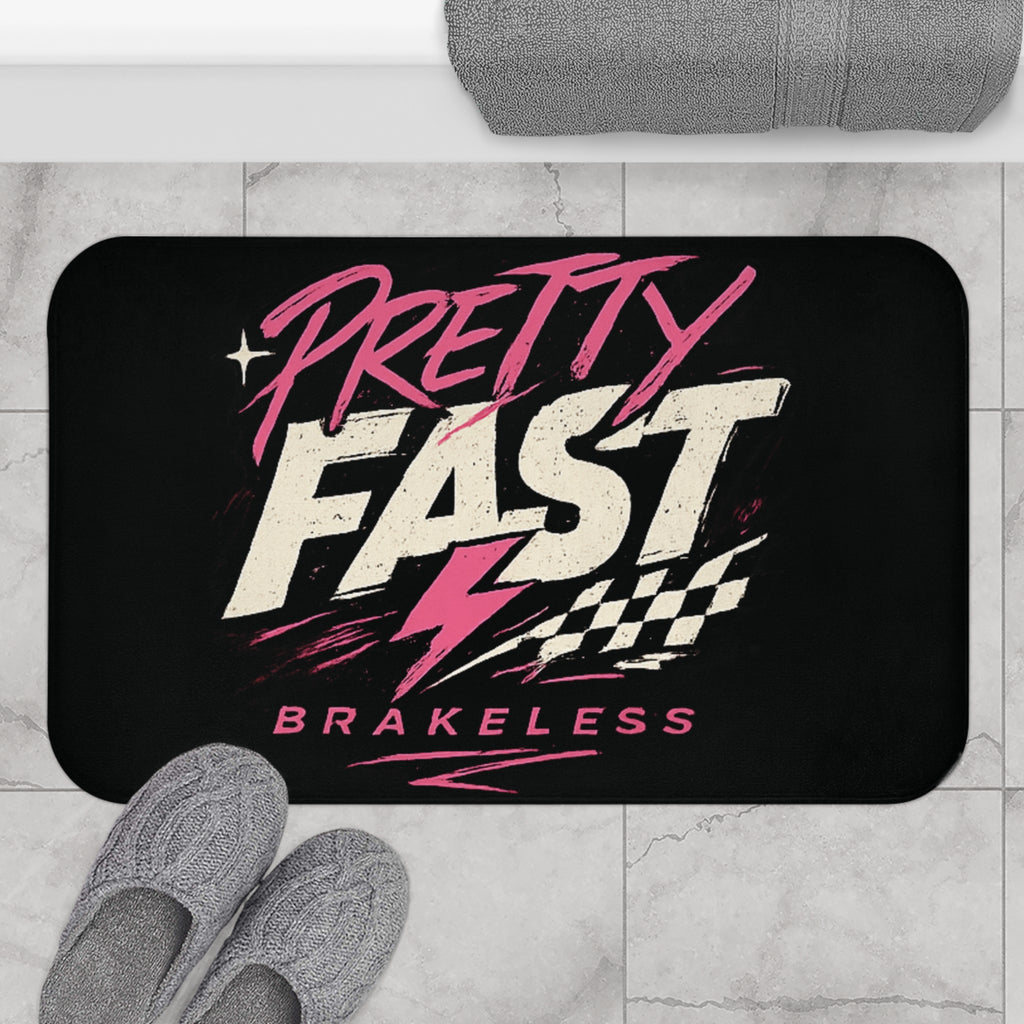 Pretty Fast Brakeless Bath Mat (2 sizes)