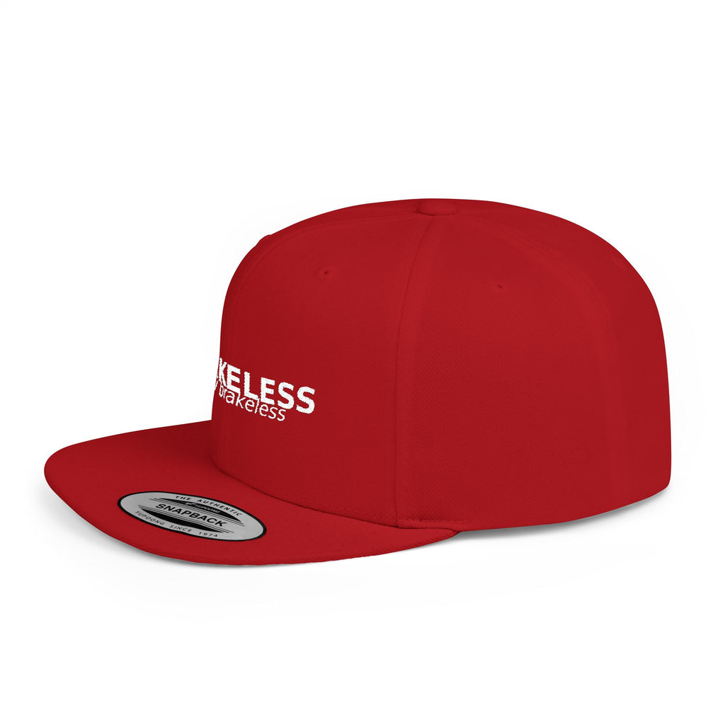 Snapback Hat — "BRAKELESS Stay Brakeless" Streetwear Cap