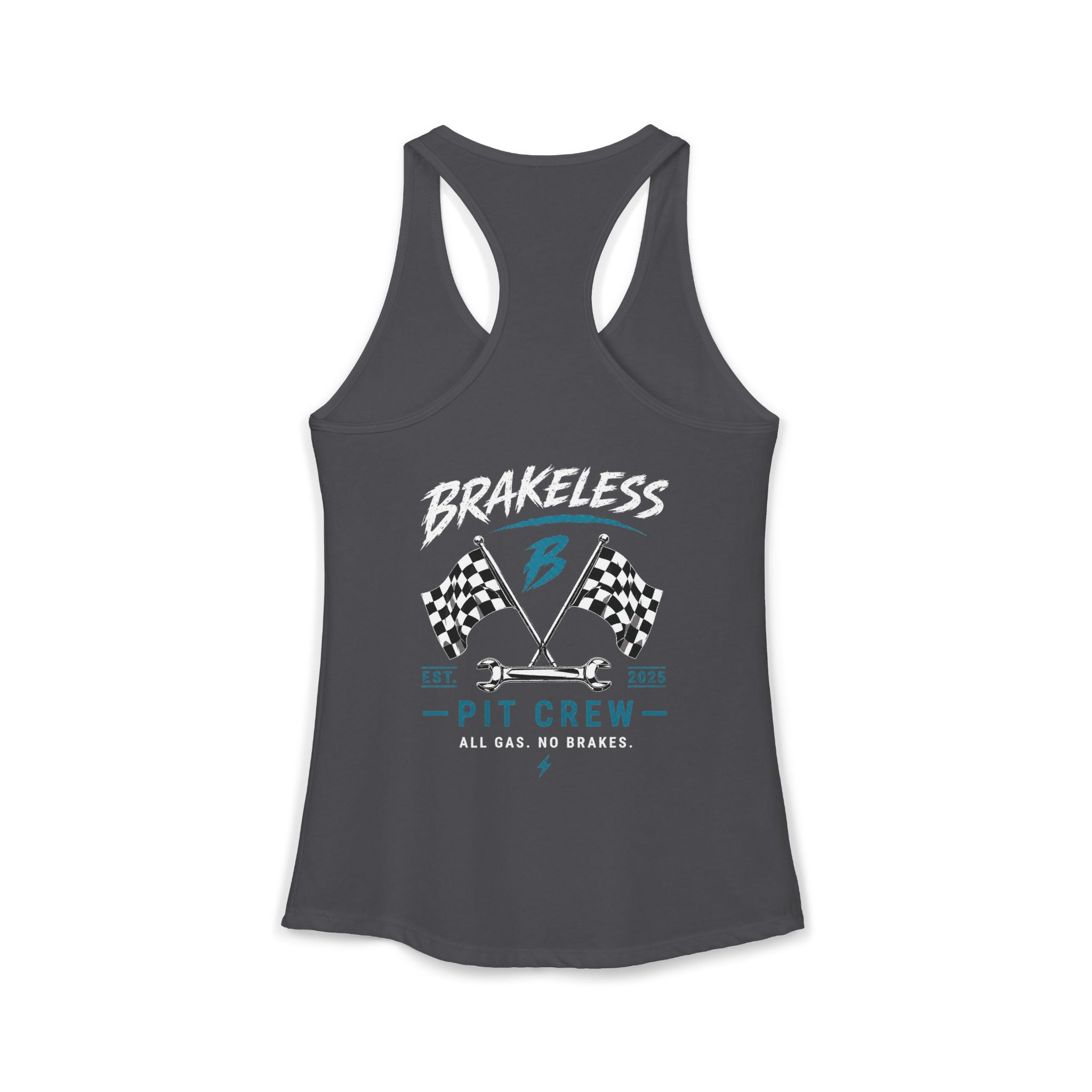 Brakeless Pit Crew Women's Racerback Tank