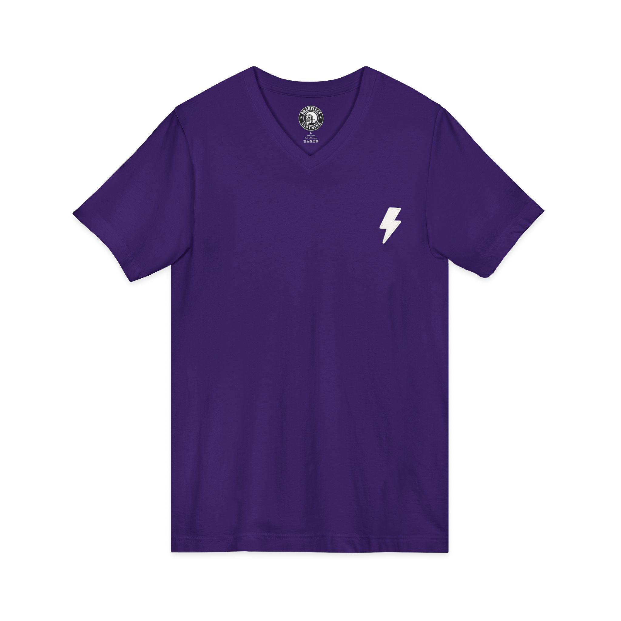 Brakeless "Fast Is a Habit" V-Neck T-Shirt – Racing Streetwear Tee