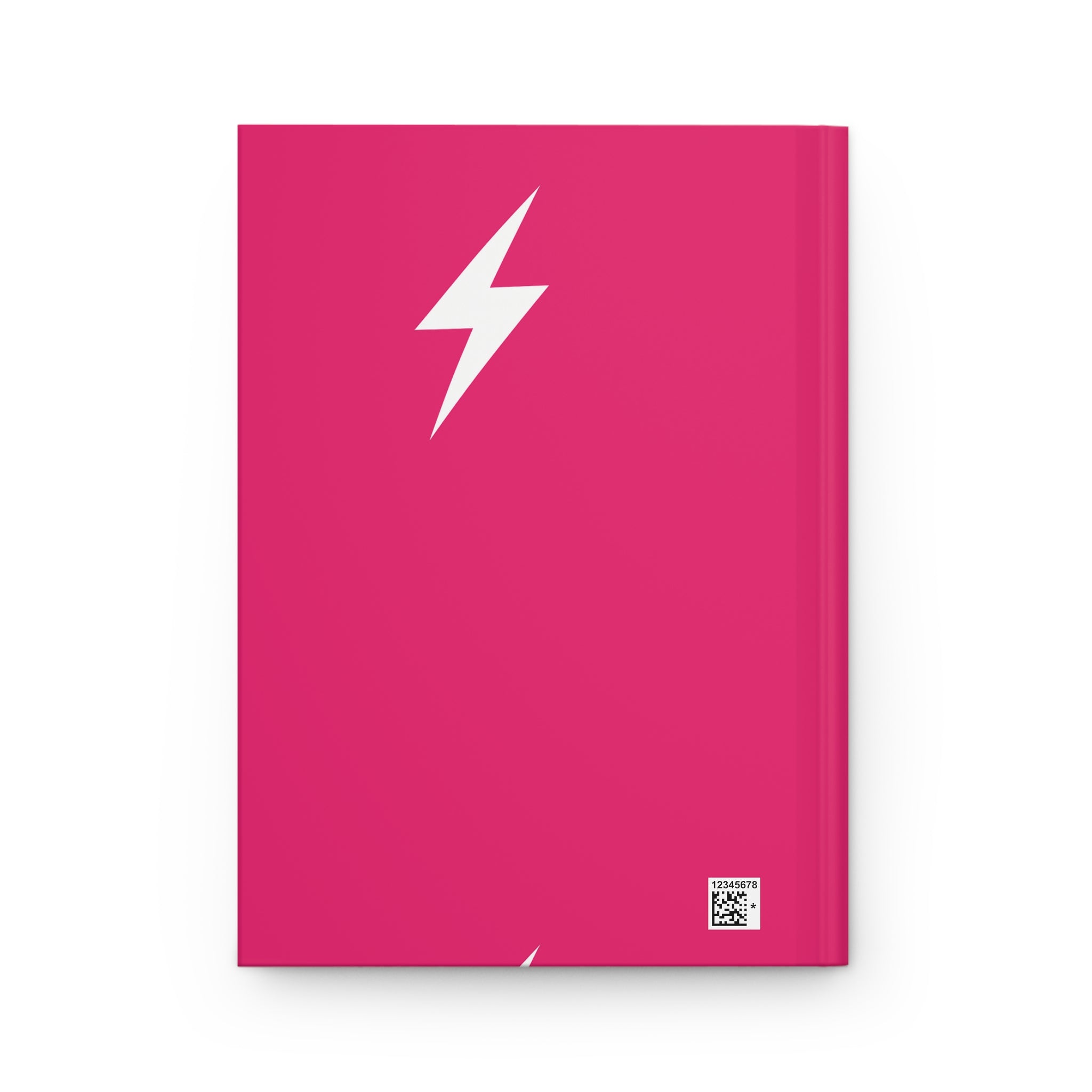 Brakeless Clothing Barbee Style Lightning Hardcover Journal — Pink Matte Notebook