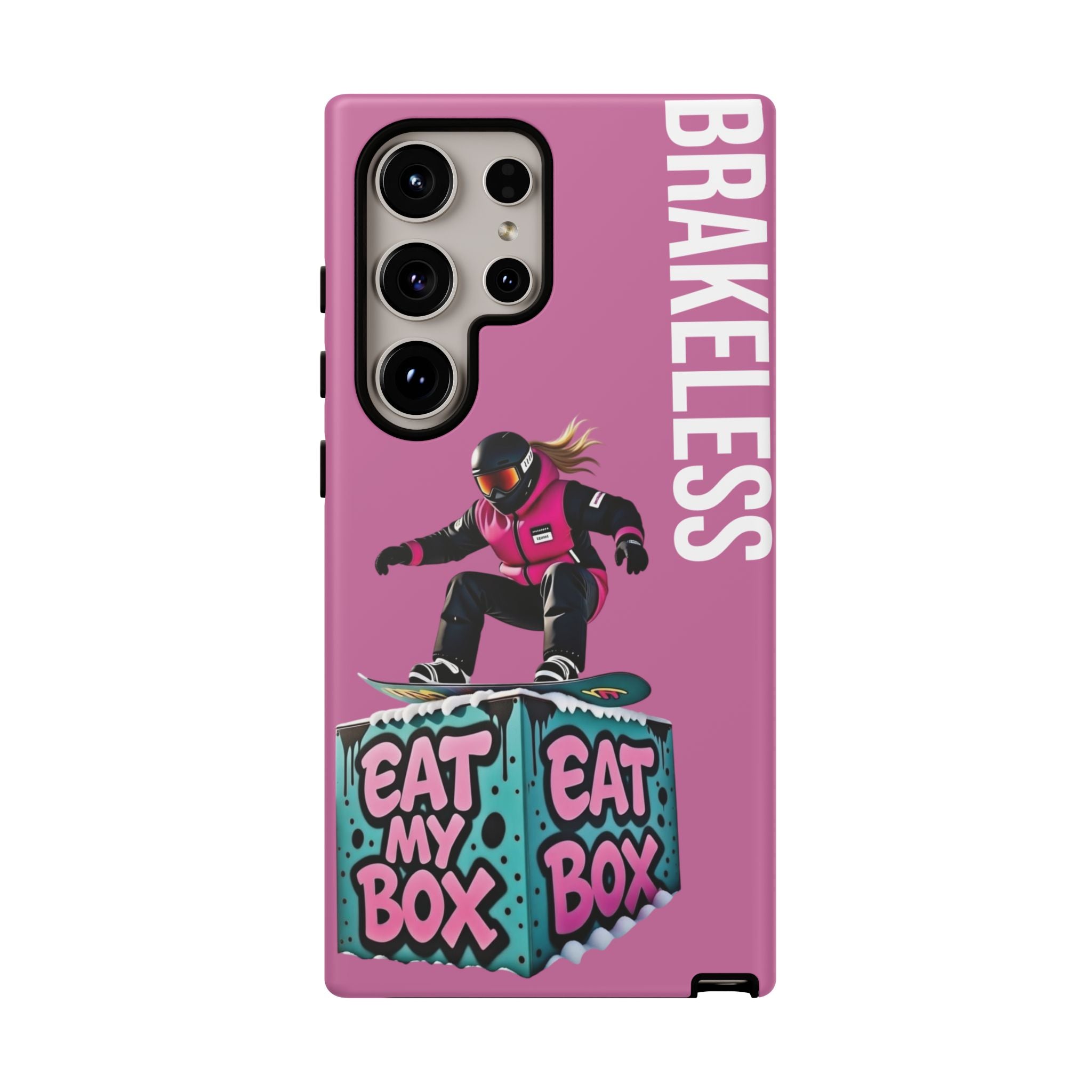 EAT MY BOX PHONE CASE- Tough Cases