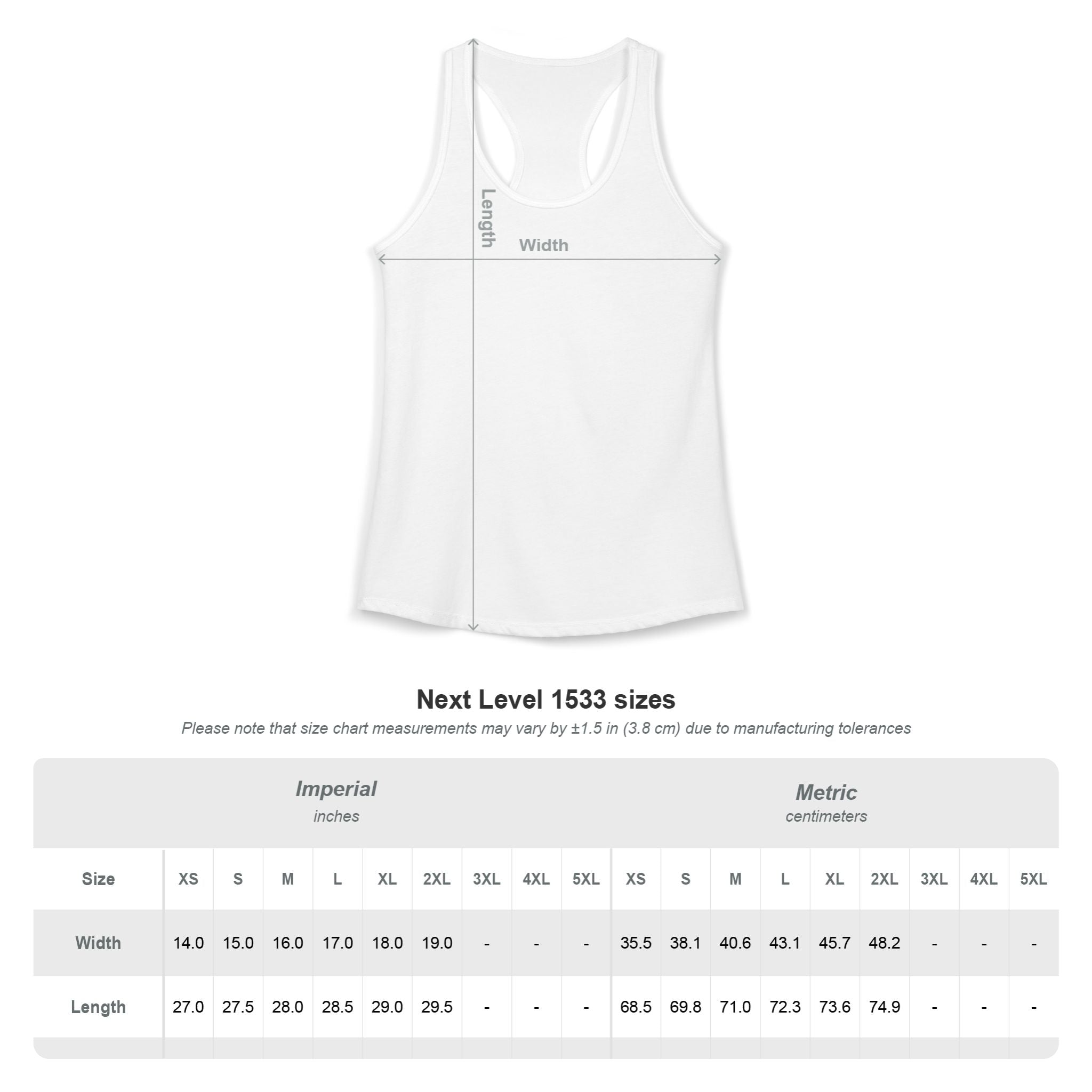 Women's Red Pit Crew - Racerback Tank