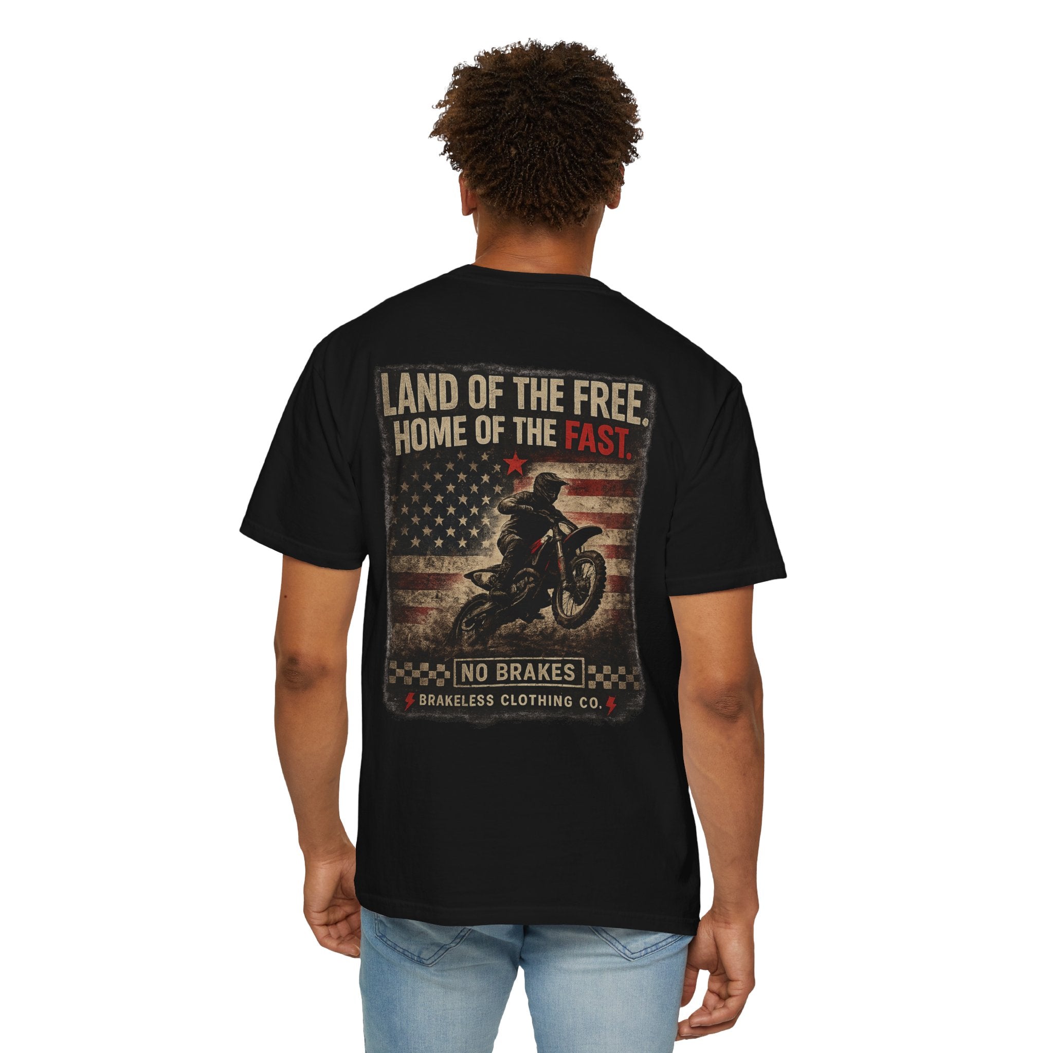 LAND OF THE FREE. HOME OF THE FAST. TEE