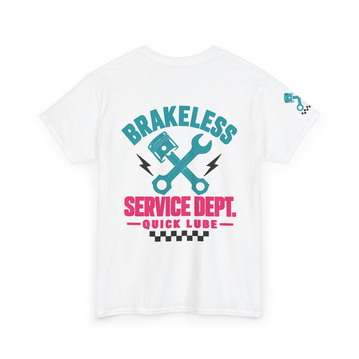 Brakeless Quick Lube T-Shirt (White) - Women's
