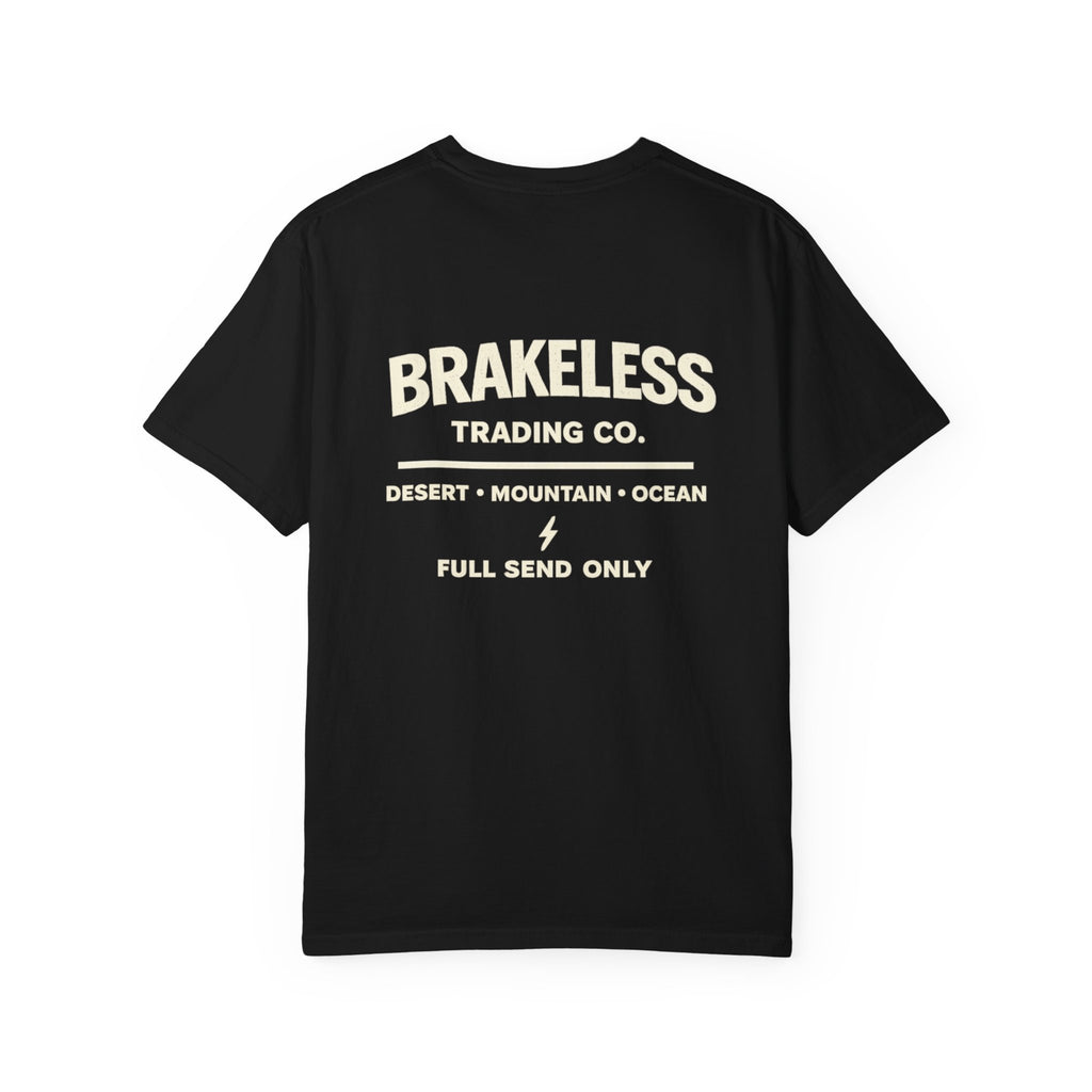 Brakeless Trading Co. Graphic T-Shirt – Desert • Mountain • Ocean Adventure Tee