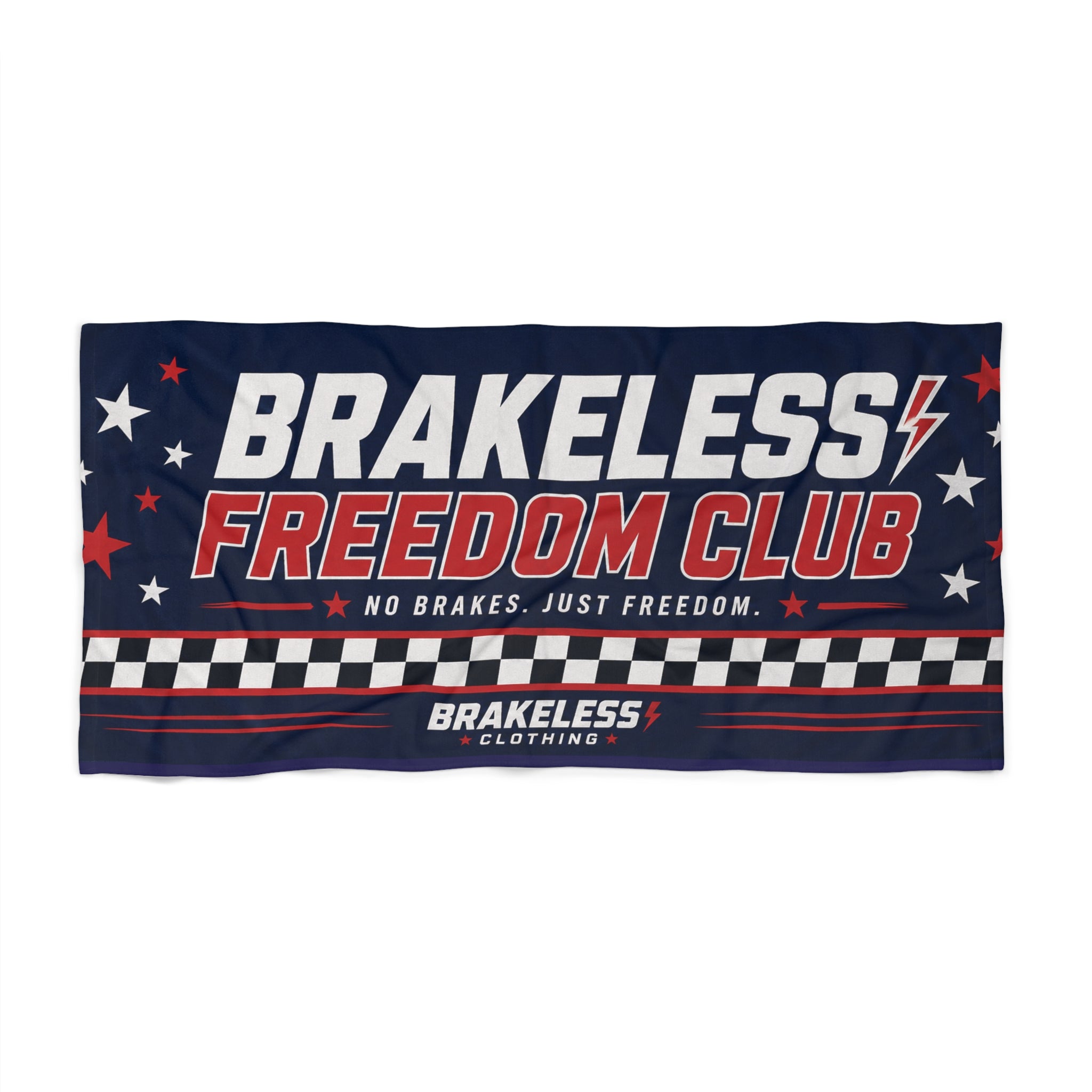 Brakeless Freedom Club Beach Towel