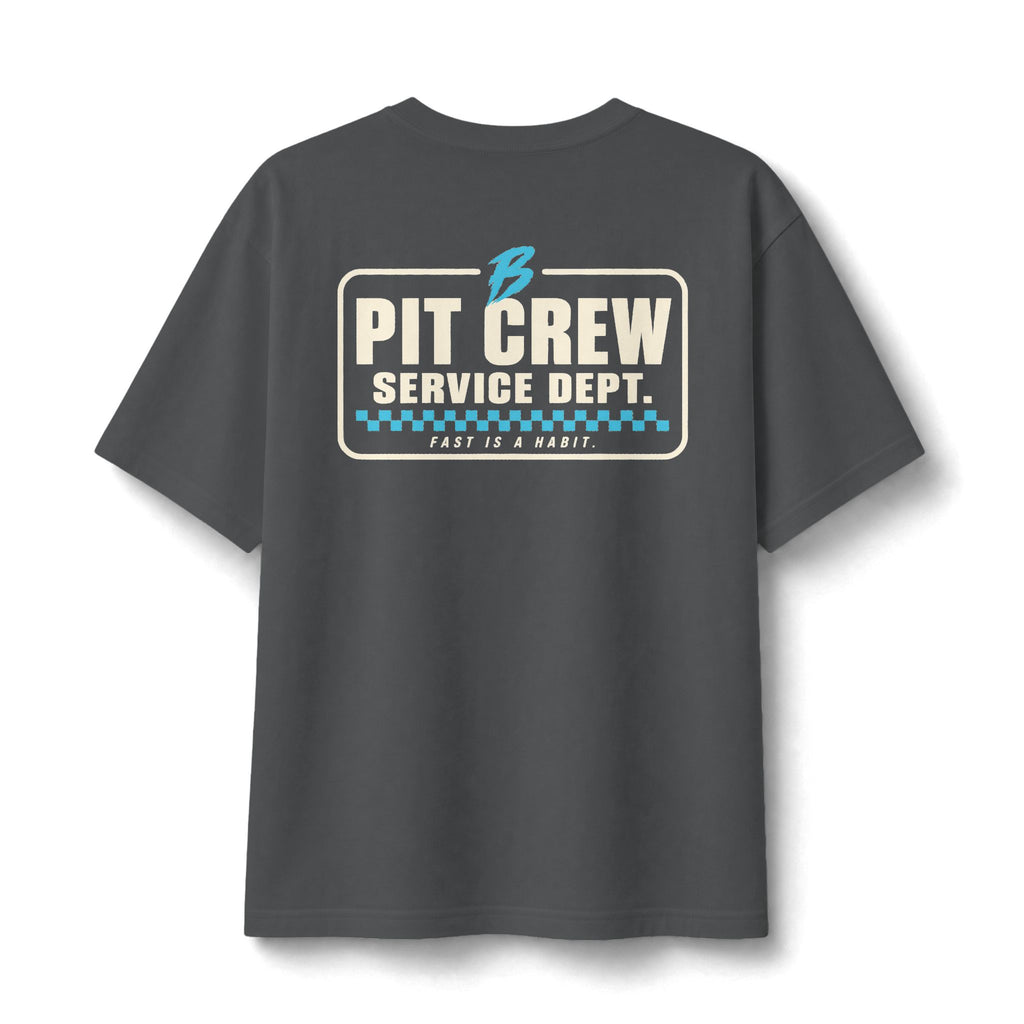 Pit Crew Service Dept. T-Shirt — Unisex (Mult. Colors)