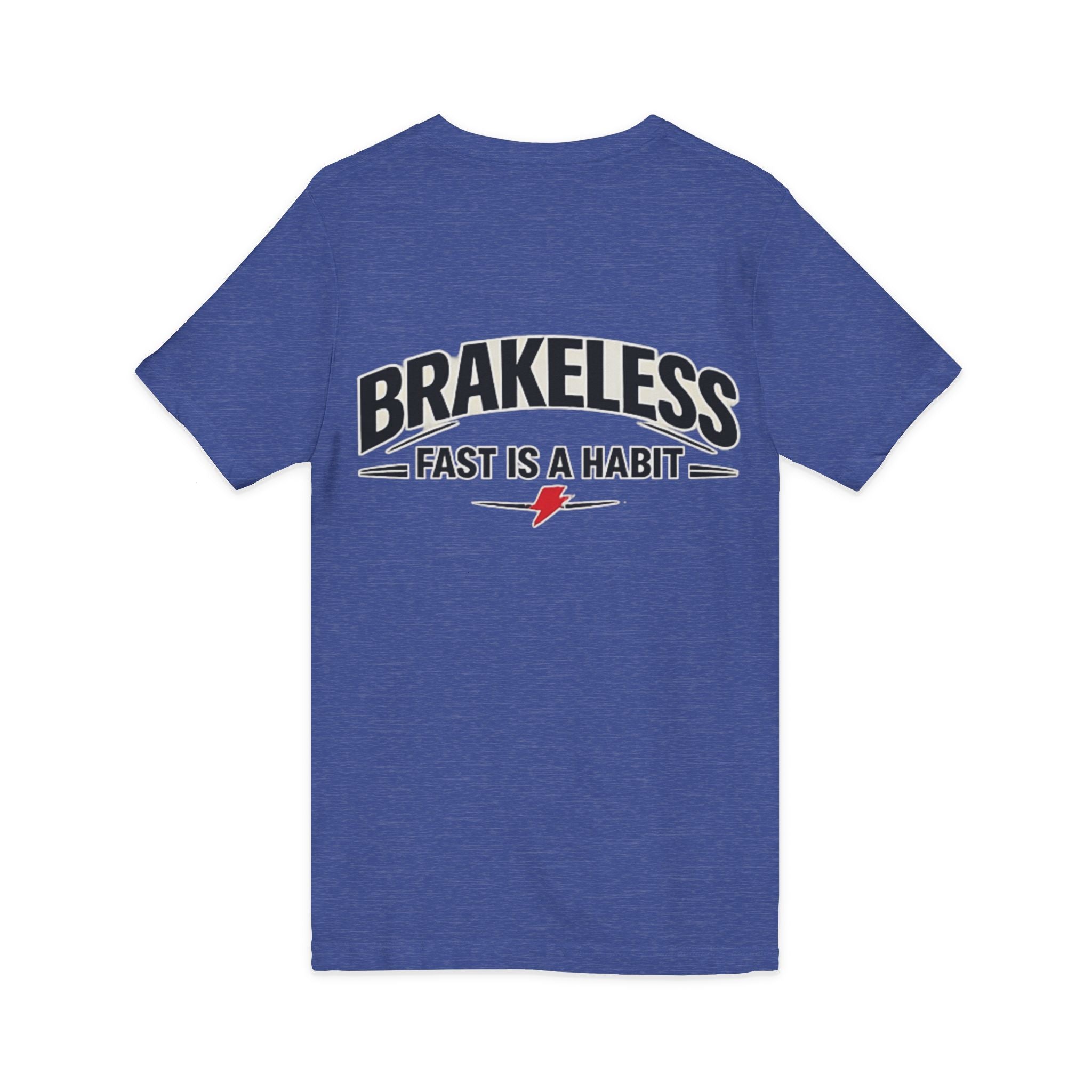 Brakeless "Fast Is a Habit" V-Neck T-Shirt – Racing Streetwear Tee