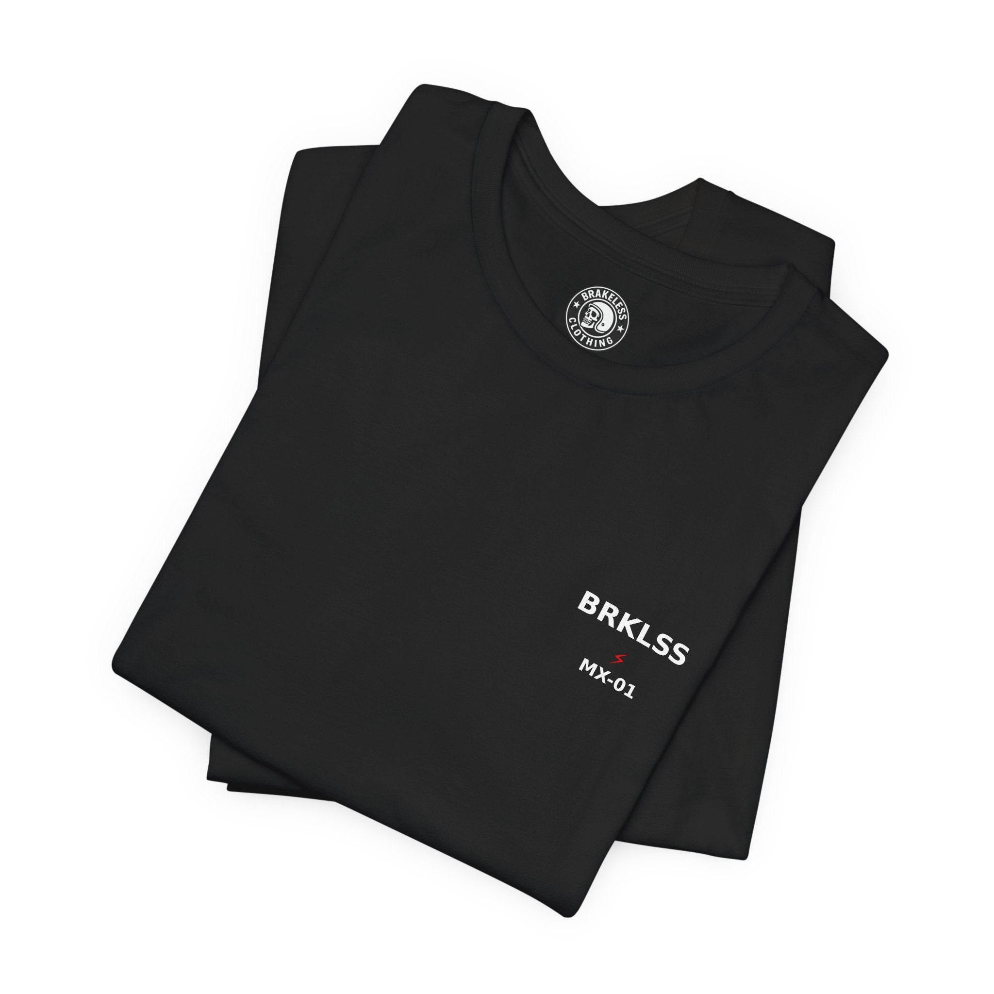 Brakeless Racing Division T‑Shirt — 'No Brakes. Full Throttle.' Graphic Tee