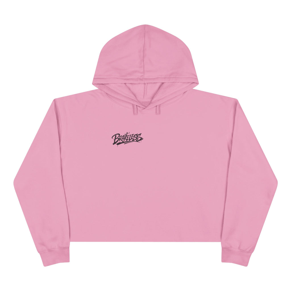 Brakeless 'Fast Is a Habit' Cropped Hoodie