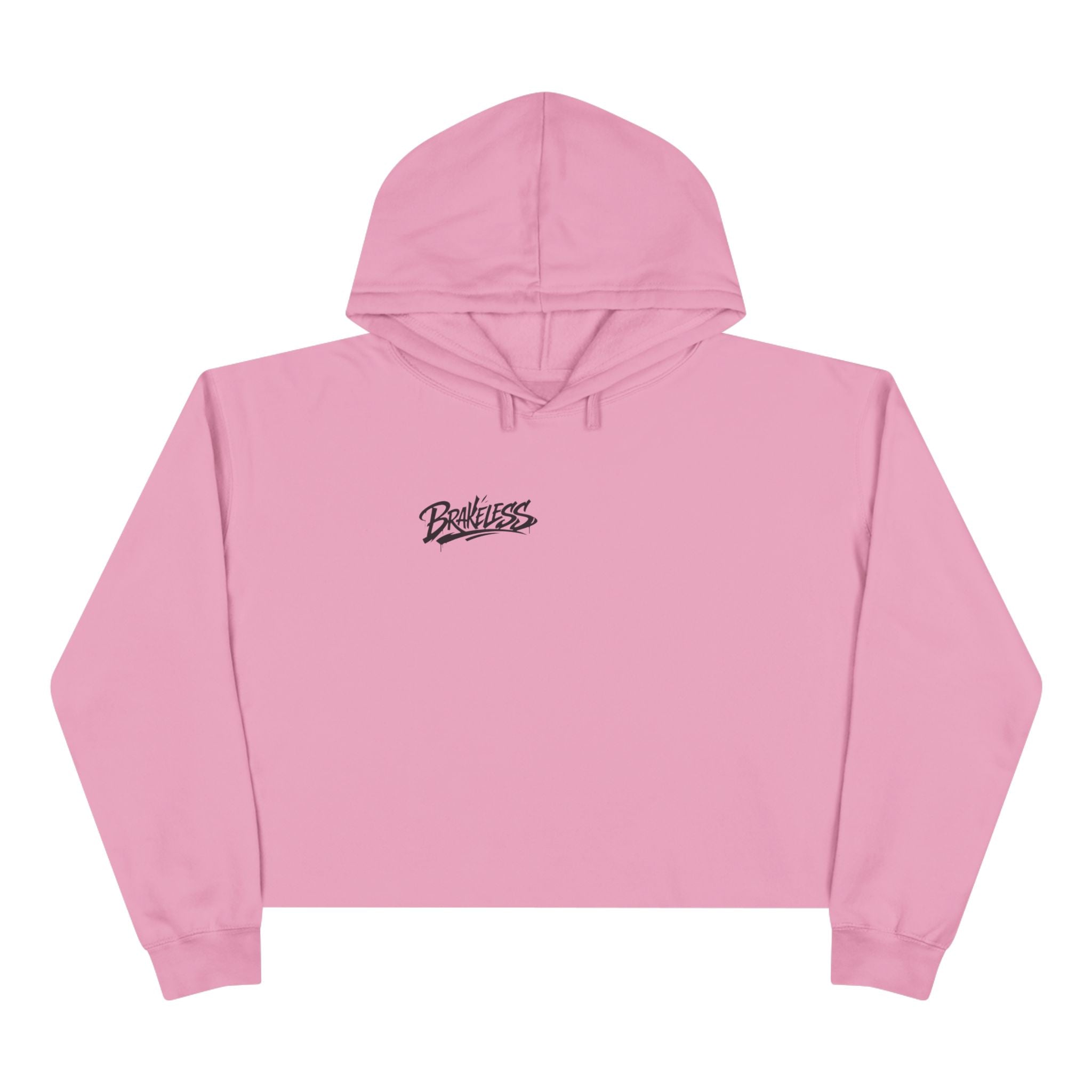 Brakeless 'Fast Is a Habit' Cropped Hoodie