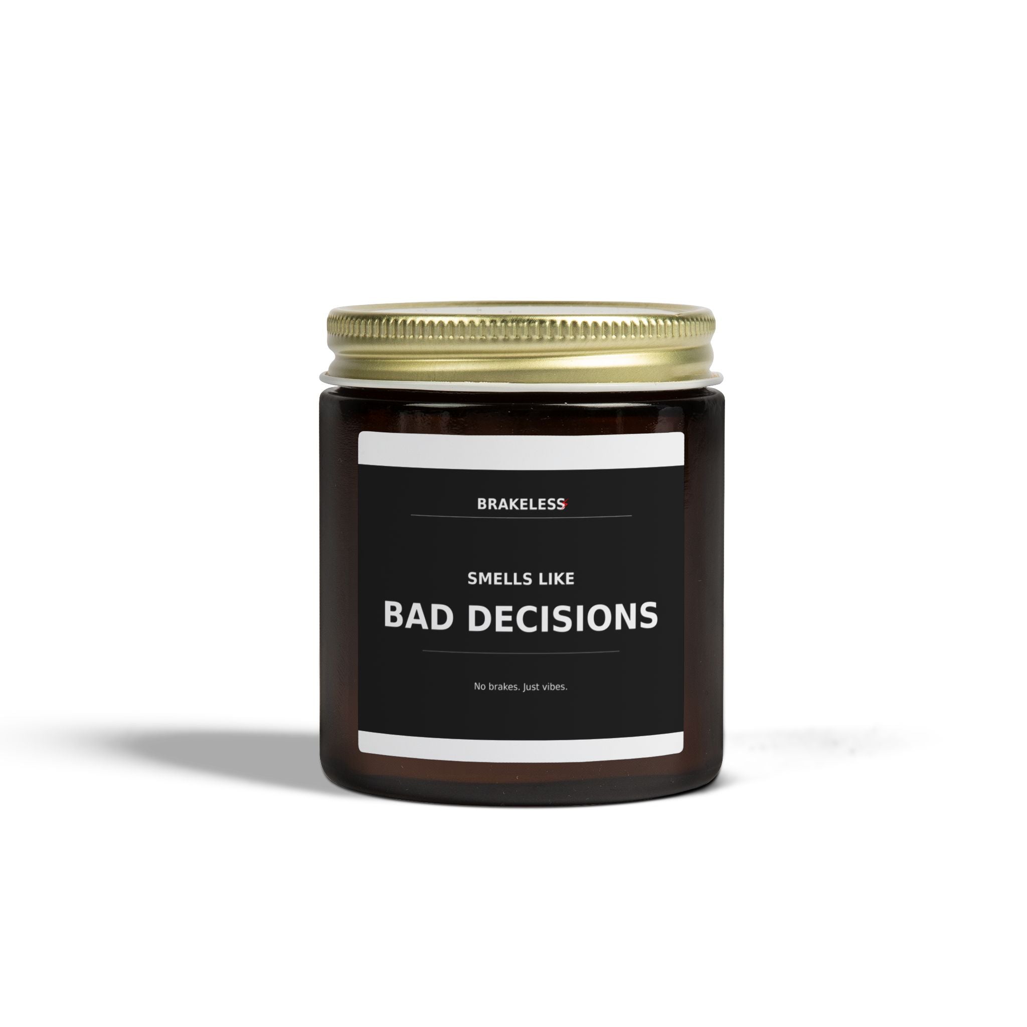 Smells Like Bad Decisions Coconut Apricot Scented Candle (4oz, 9oz)