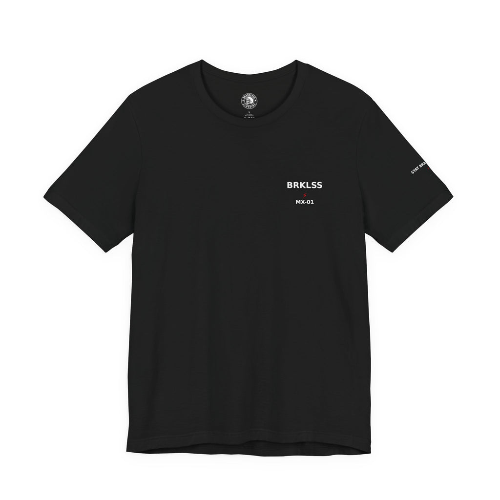 Brakeless Racing Division T‑Shirt — 'No Brakes. Full Throttle.' Graphic Tee