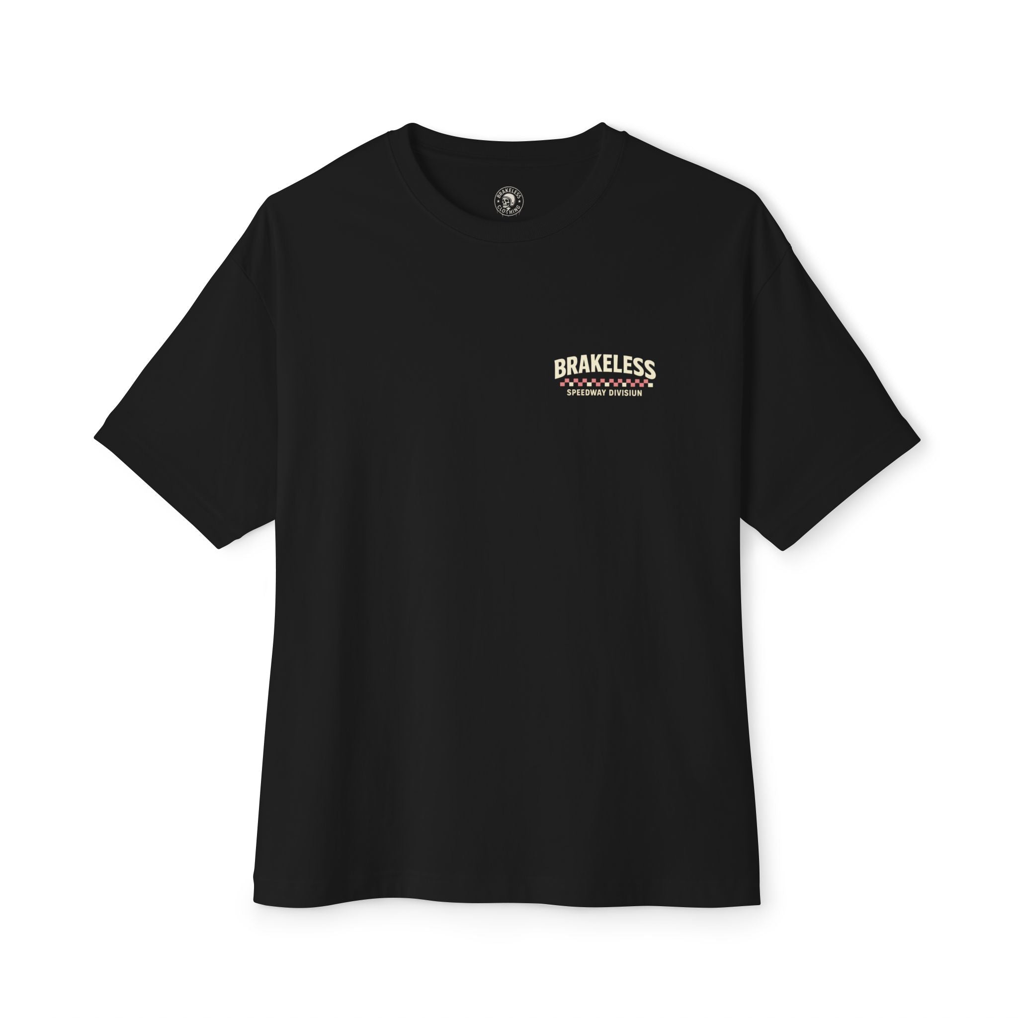 Motocross Streetwear Oversized Boxy Tee — Brakeless Clothing Design