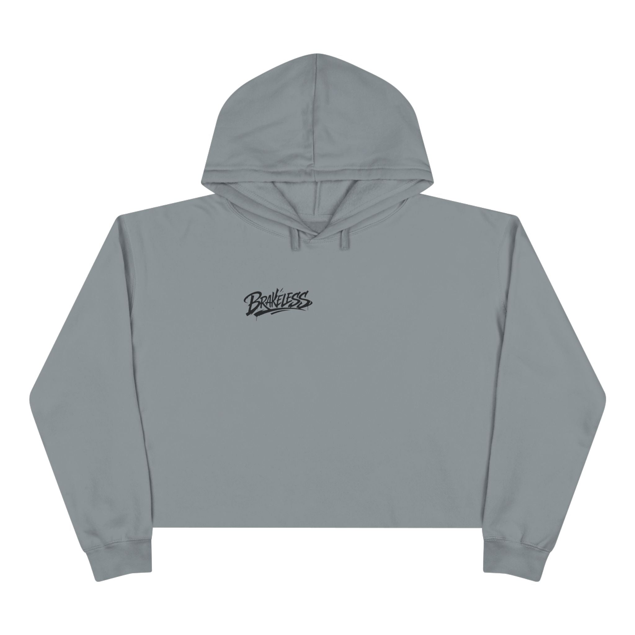 Brakeless 'Fast Is a Habit' Cropped Hoodie