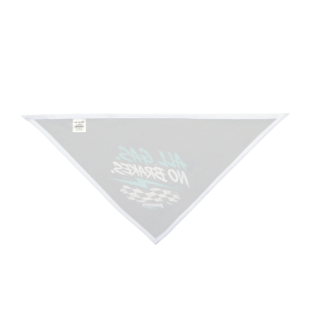 Pet Bandana — "All Gas, No Brakes" BRAKELESS Dog Bandana