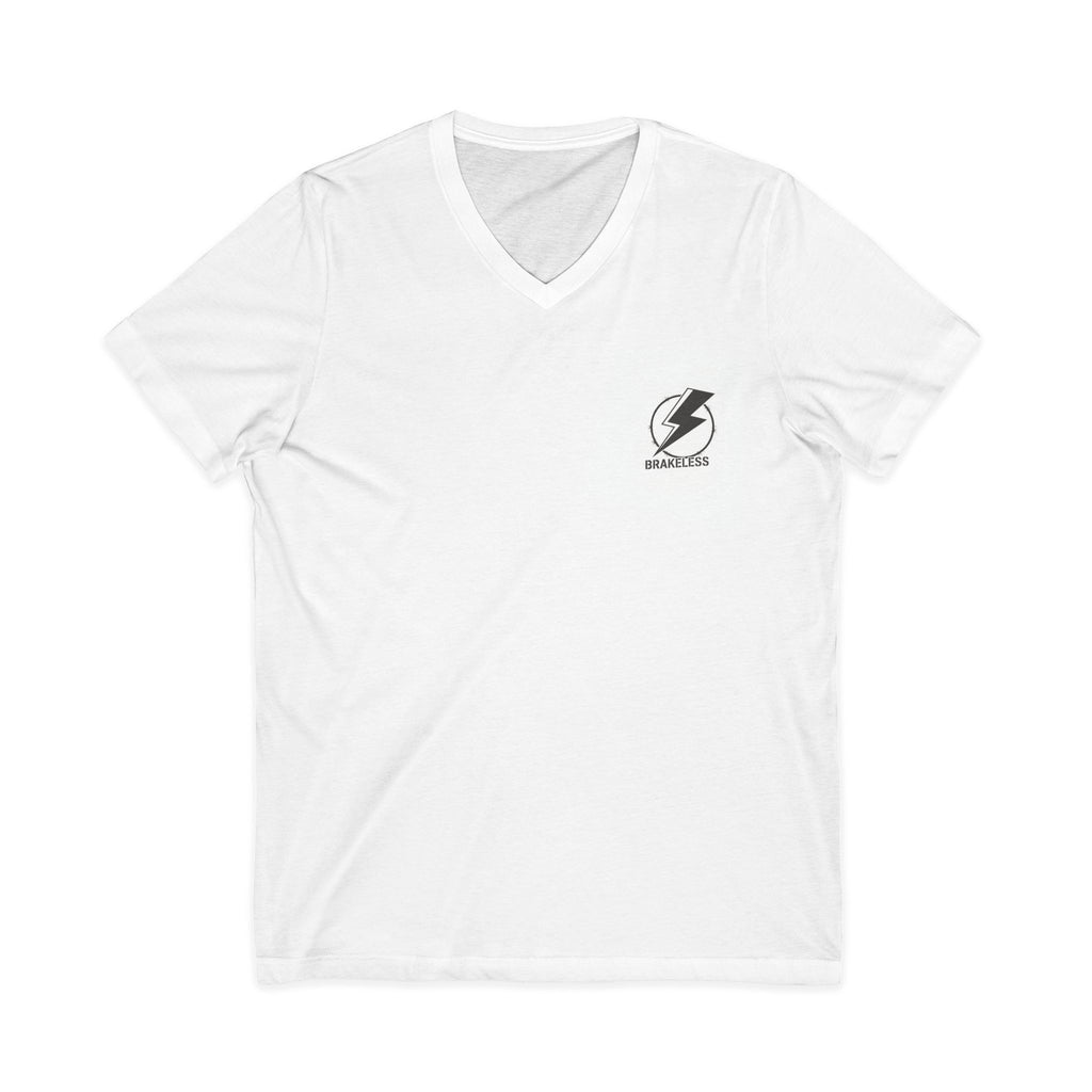 Brakeless "Fast Is a Habit" V-Neck T-Shirt – Racing Streetwear Tee