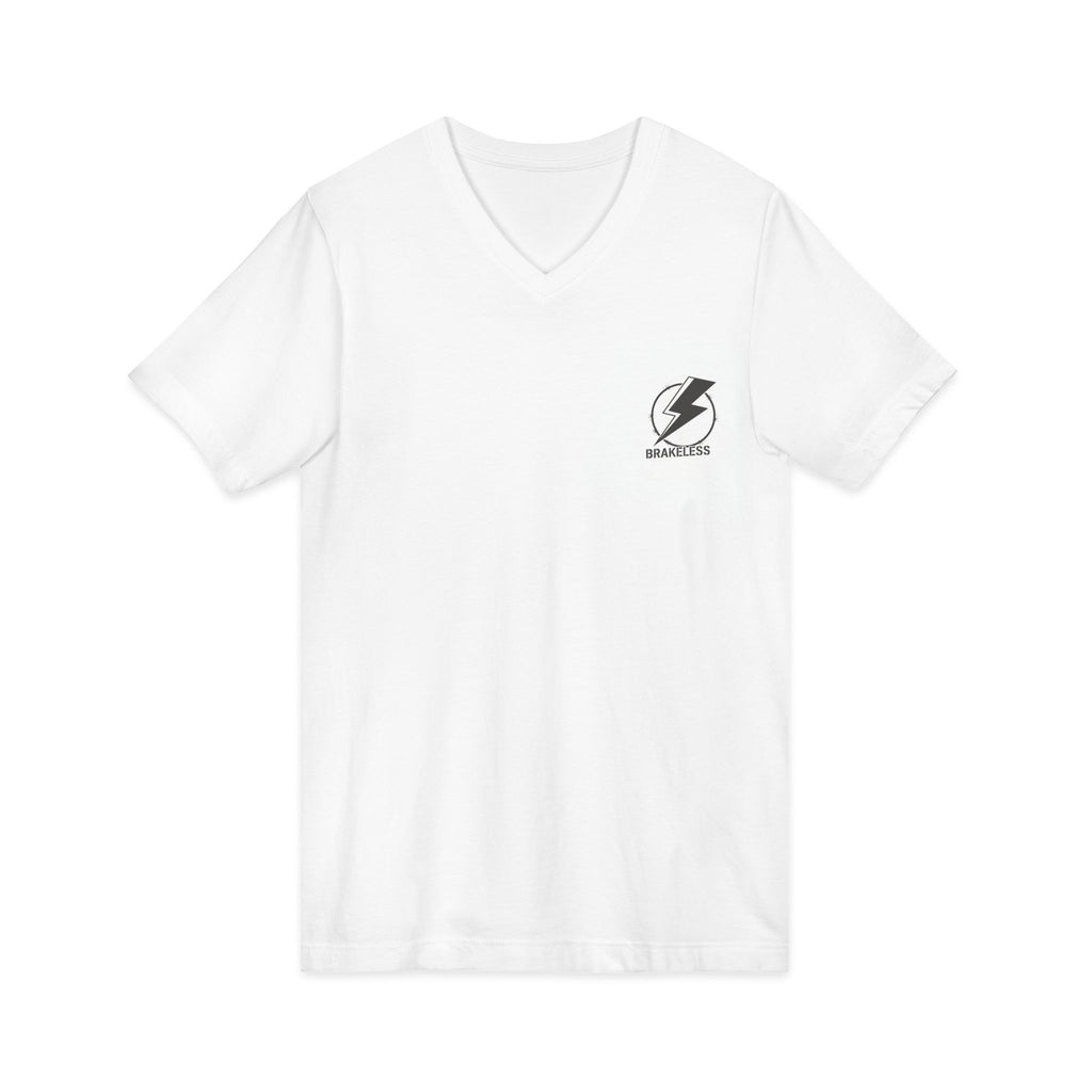 Brakeless "Fast Is a Habit" V-Neck T-Shirt – Racing Streetwear Tee