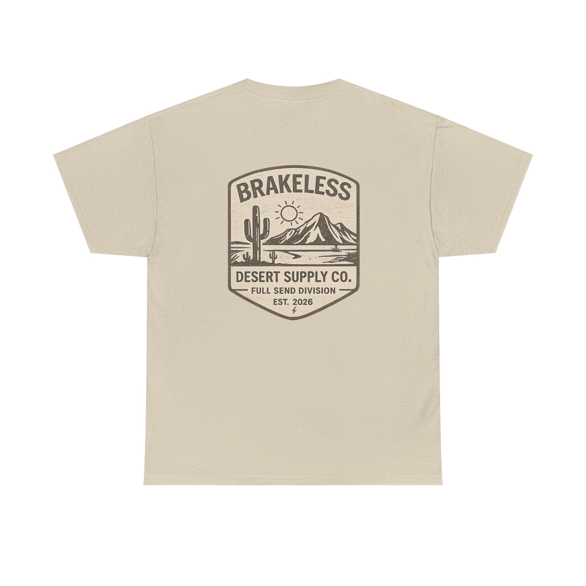 BrakeLess Desert Supply Co. Tee