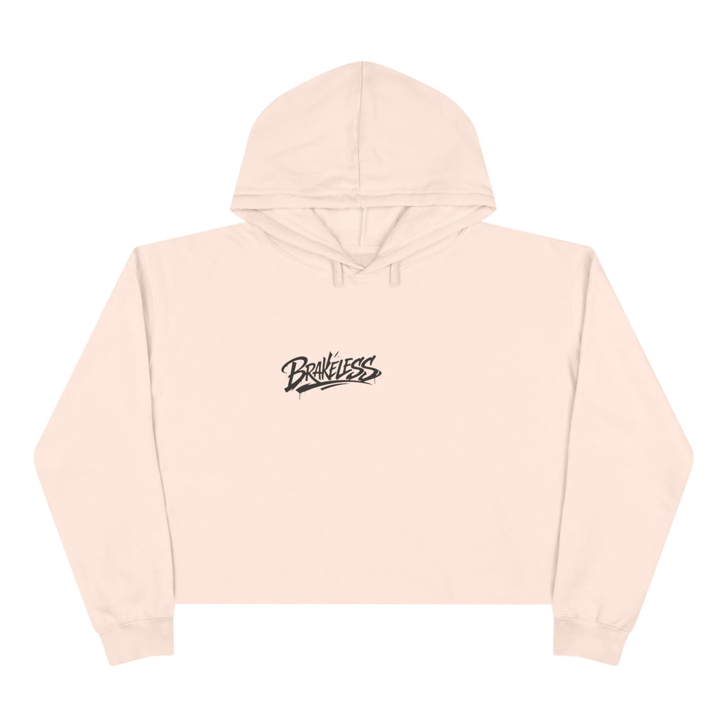 Brakeless 'Fast Is a Habit' Cropped Hoodie