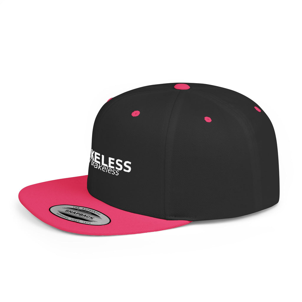Snapback Hat — "BRAKELESS Stay Brakeless" Streetwear Cap