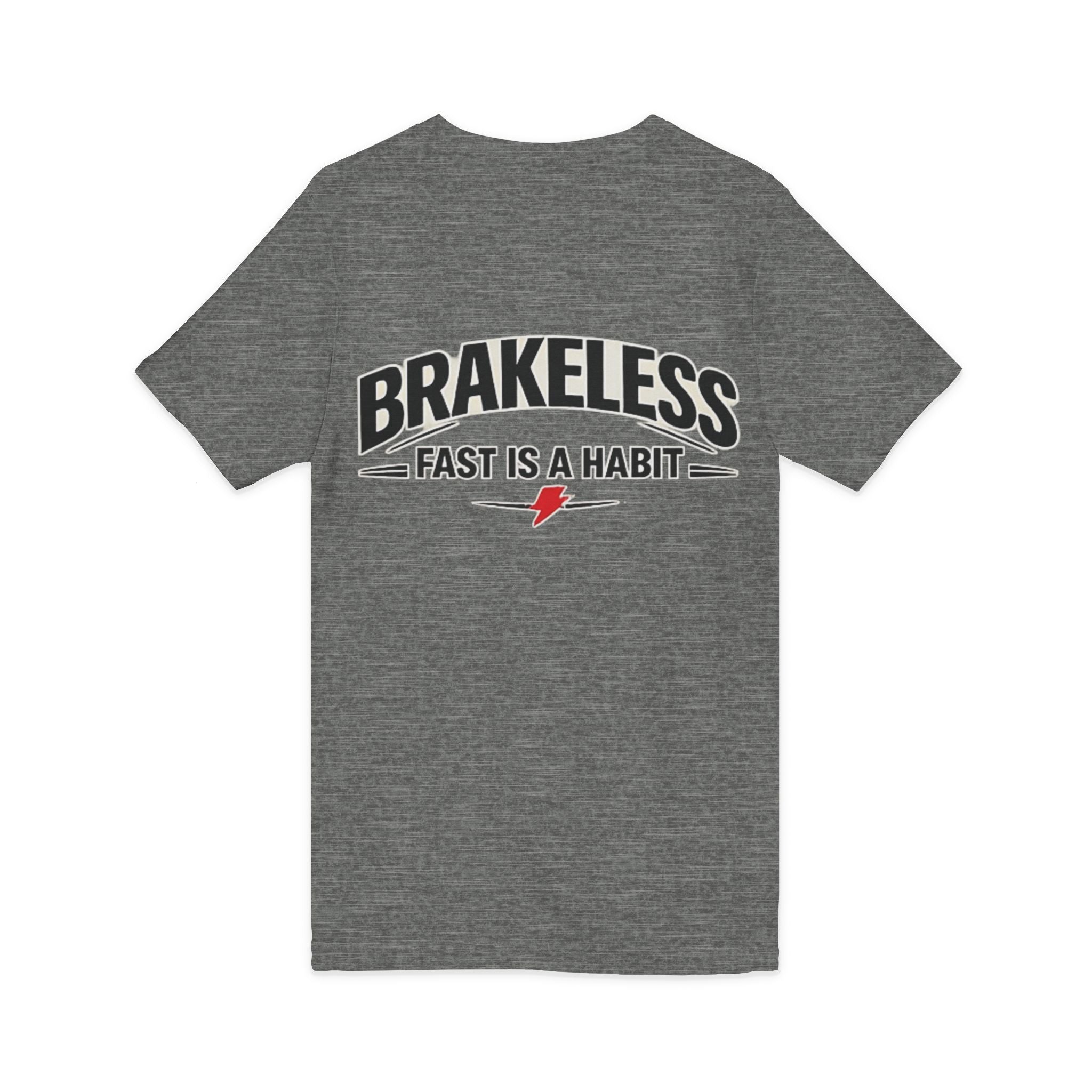 Brakeless "Fast Is a Habit" V-Neck T-Shirt – Racing Streetwear Tee