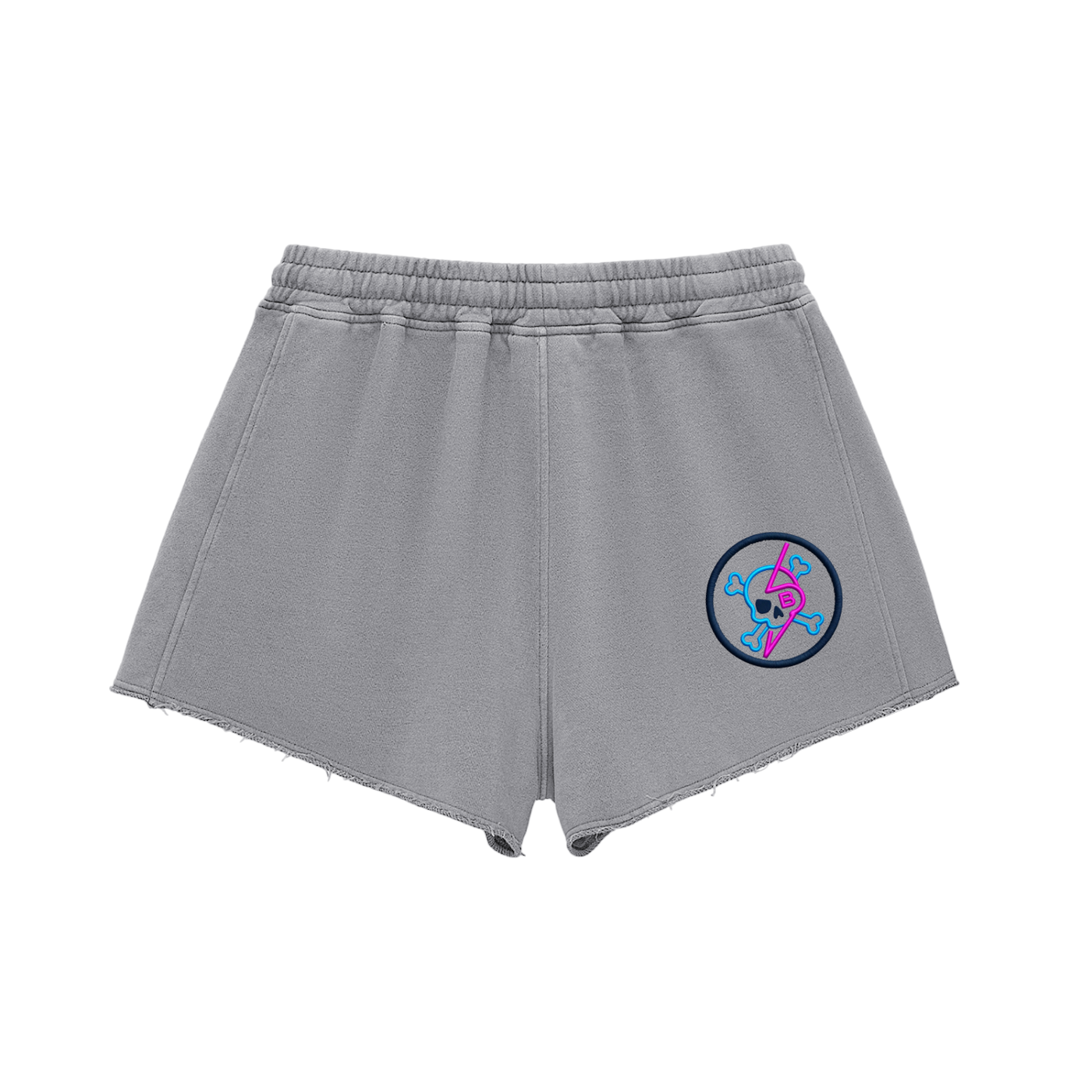 brakeless,brakeless clothing,streetwear,street wear,shorts,summer,skull,black heart,women's,break hearts
