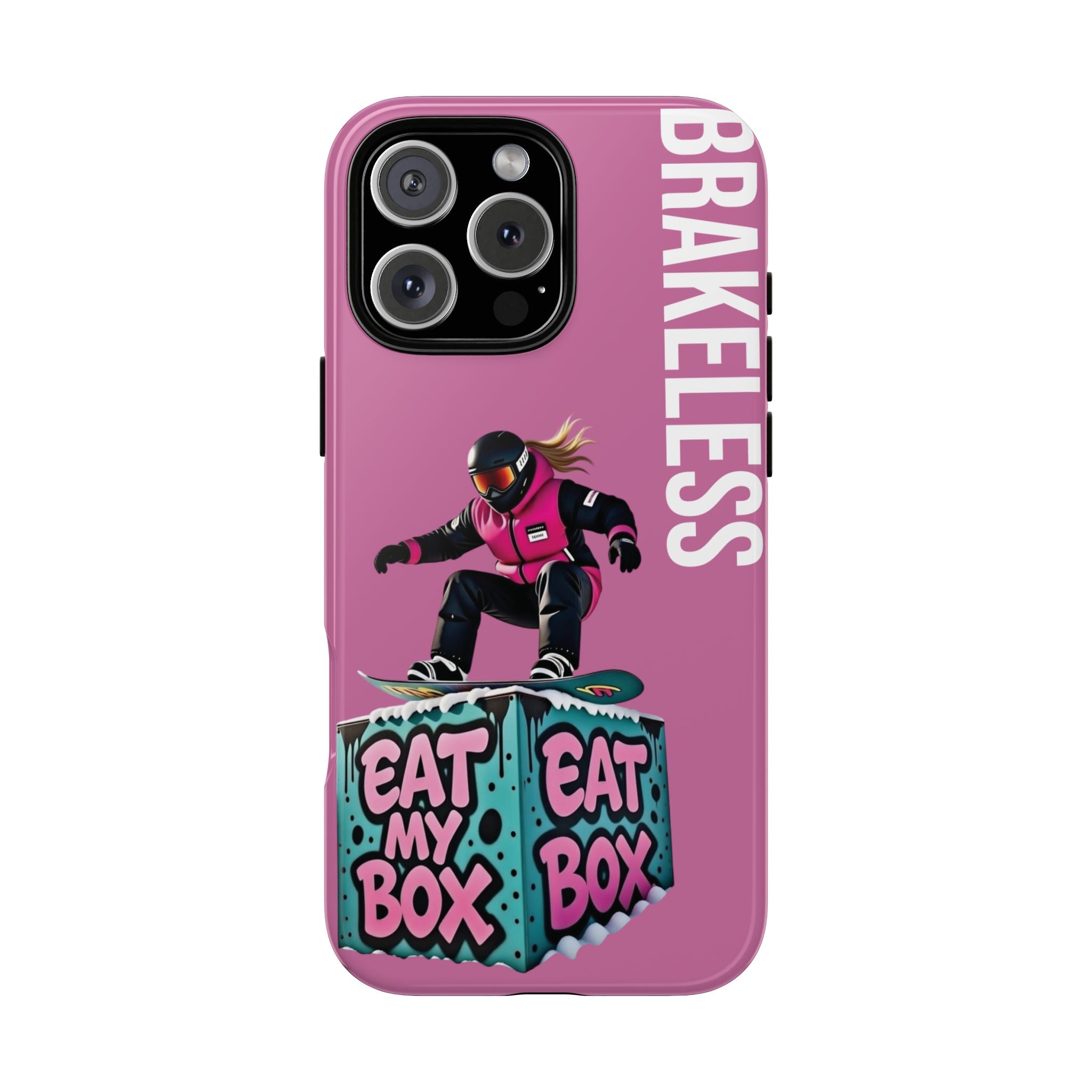 EAT MY BOX PHONE CASE- Tough Cases