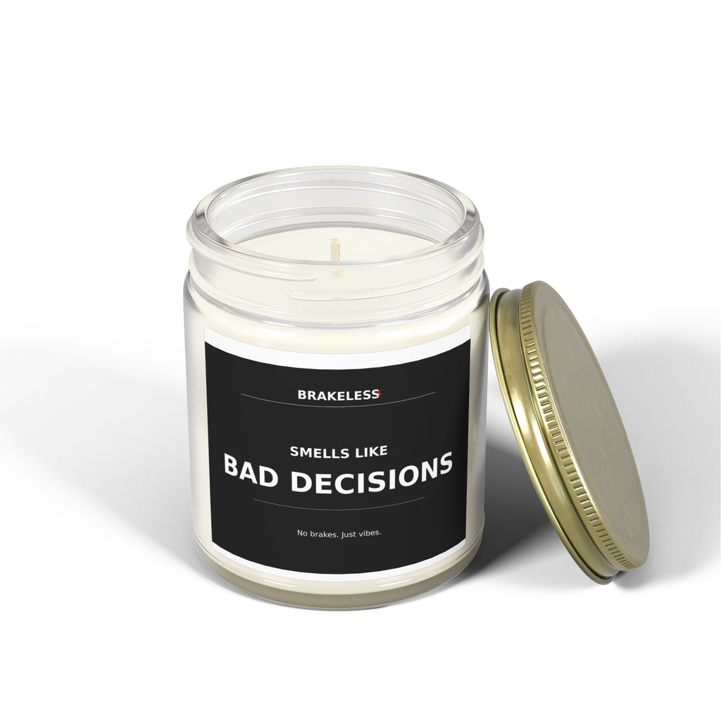 Smells Like Bad Decisions Coconut Apricot Scented Candle (4oz, 9oz)