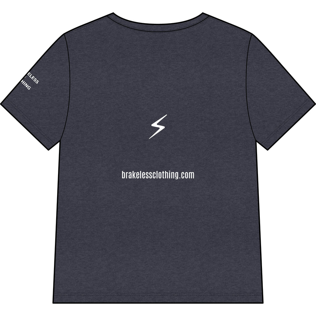 Motorcycle Tee — "I Only Brake to Ear Hustle" V-Neck for Women