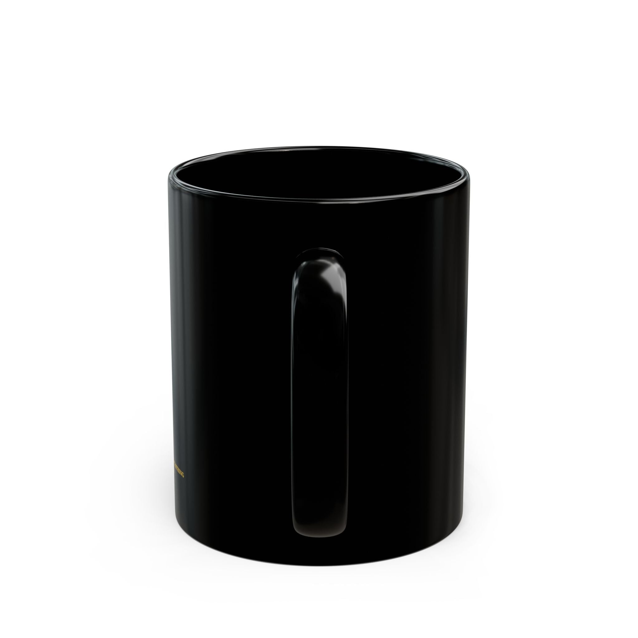 Casino Coffee Mug — "I Only Brake for Penny Slots and Jackpots" Black Ceramic Mug