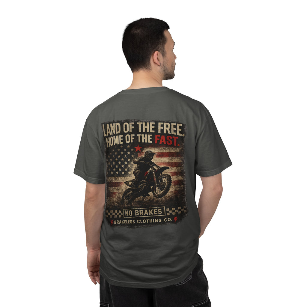 LAND OF THE FREE. HOME OF THE FAST. TEE