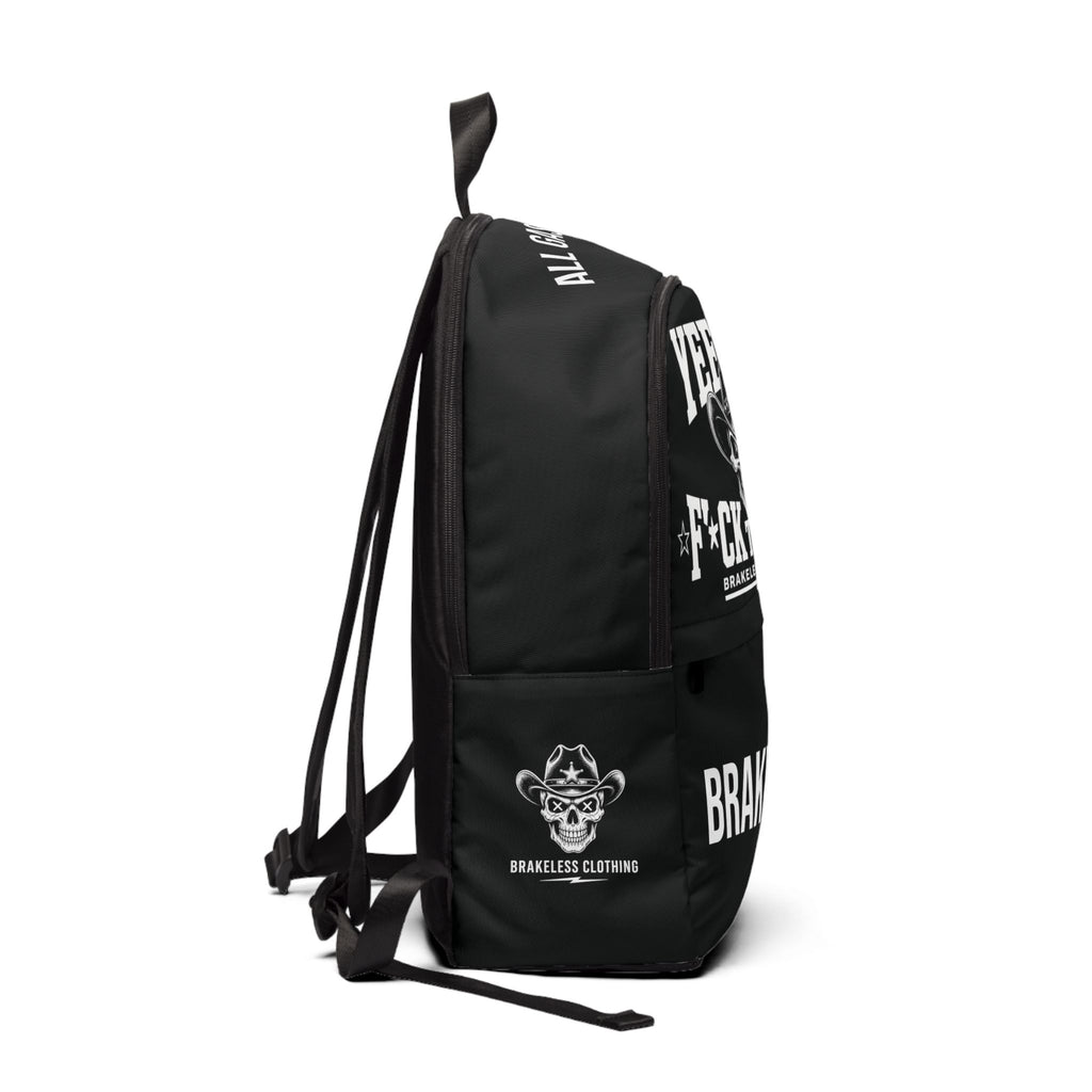 Backpack - 'YEE HAW F*CK THE LAW' Brakeless