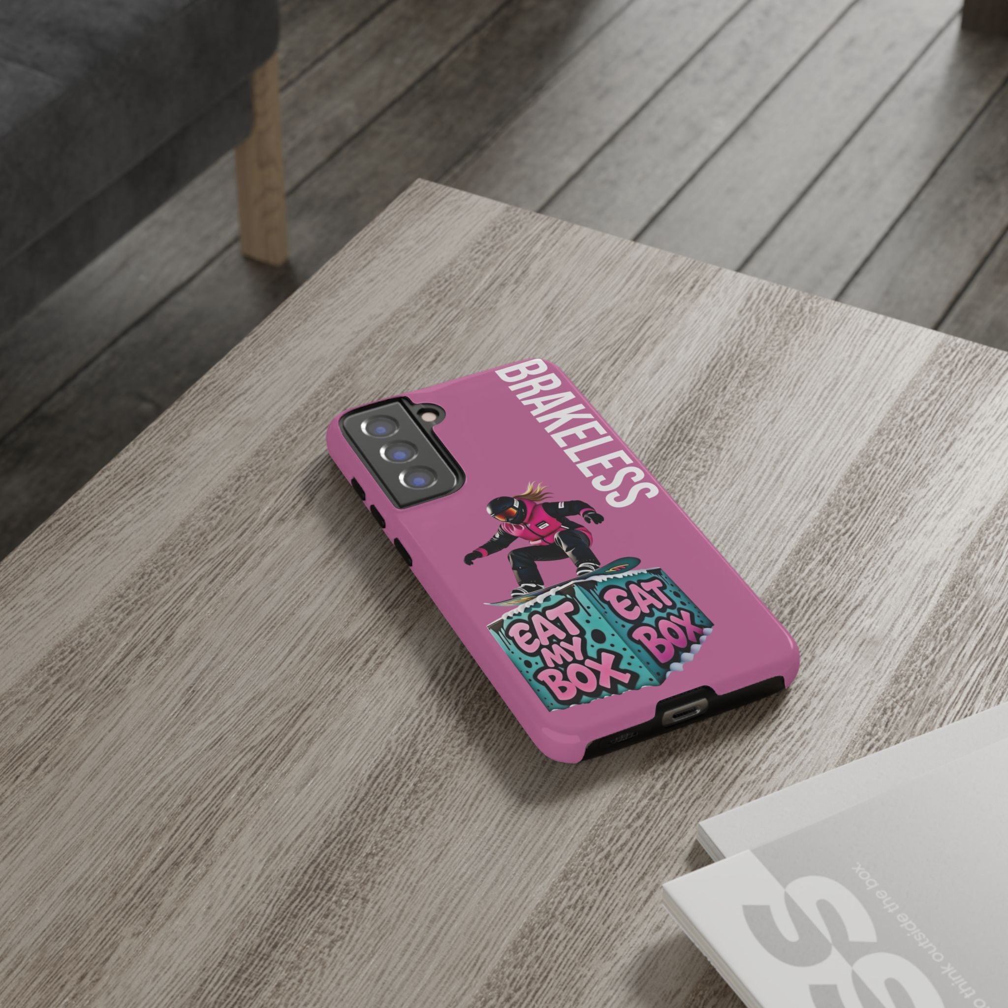 EAT MY BOX PHONE CASE- Tough Cases