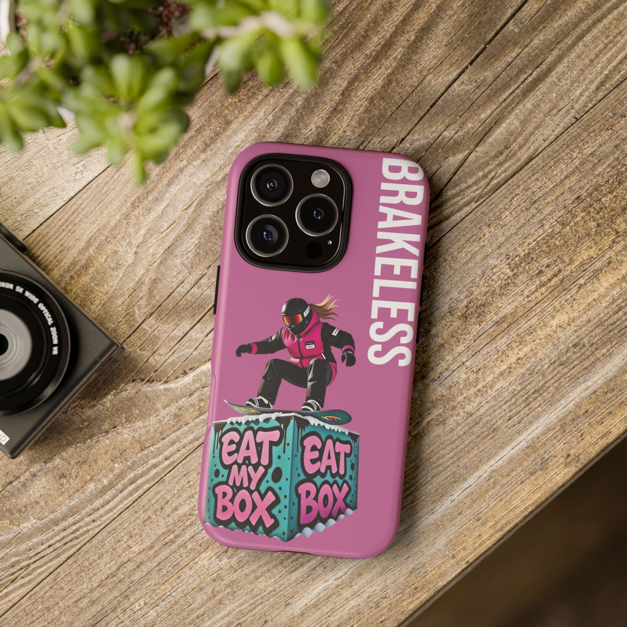 EAT MY BOX PHONE CASE- Tough Cases