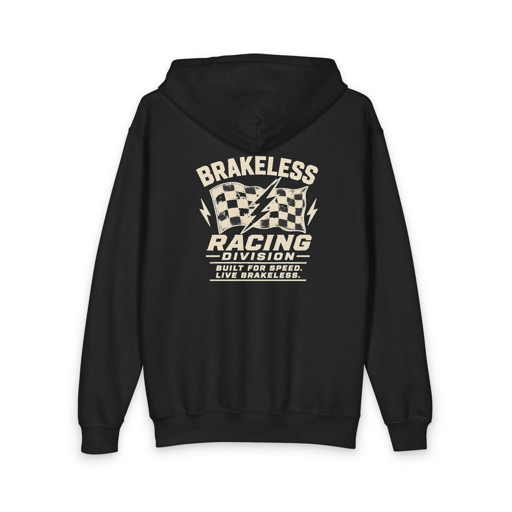 BRAKELESS YOUTH - ZIP RACING HOODIE