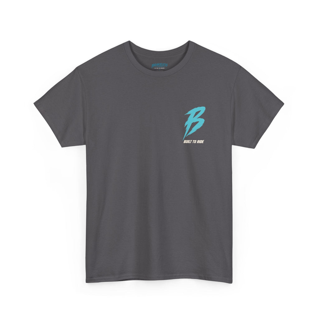 Born to Wheelie Moto Tee — Unisex (Mult. Colors) - T-Shirt - BRAKELESS