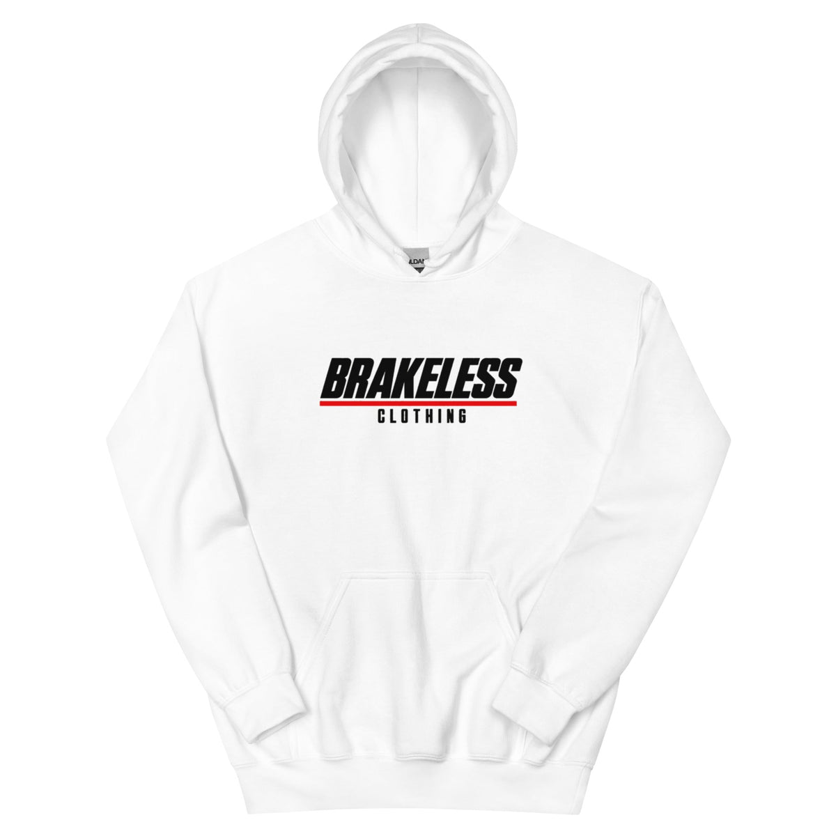 BORN TO WHEELIE - WHITE (Unisex Hoodie) - BRAKELESS