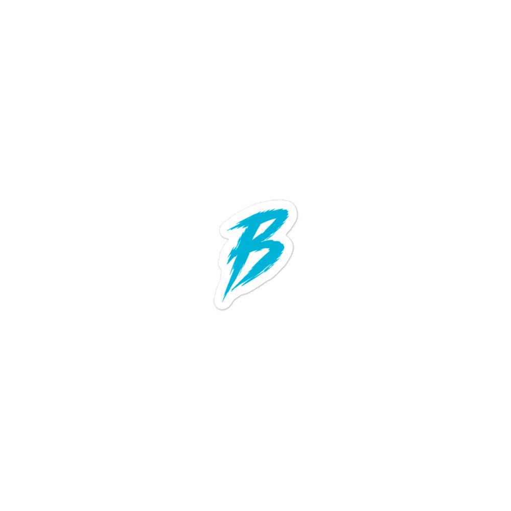 BRAKELESS 'B' LOGO - Bubble-free sticker - BRAKELESS