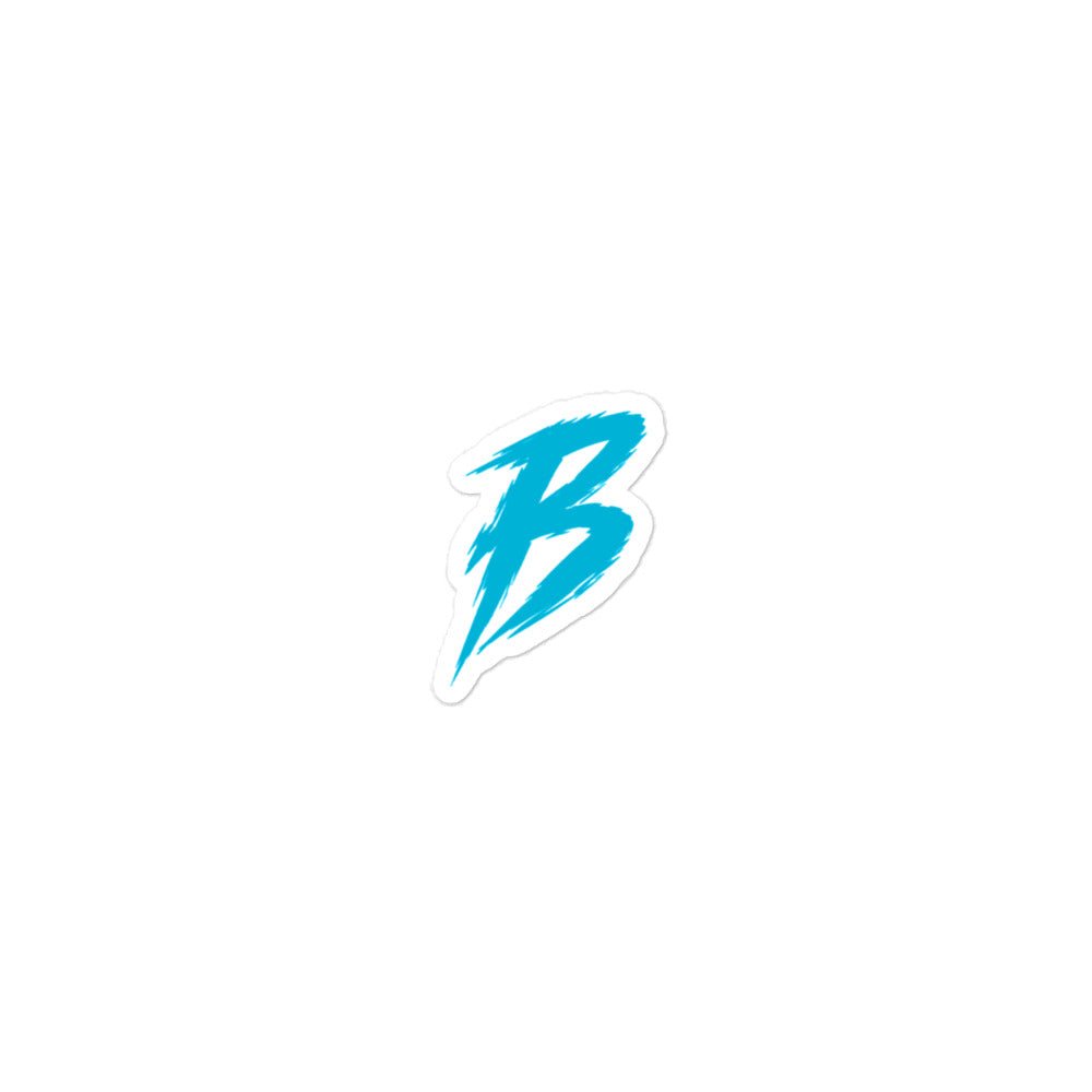 BRAKELESS 'B' LOGO - Bubble-free sticker - BRAKELESS