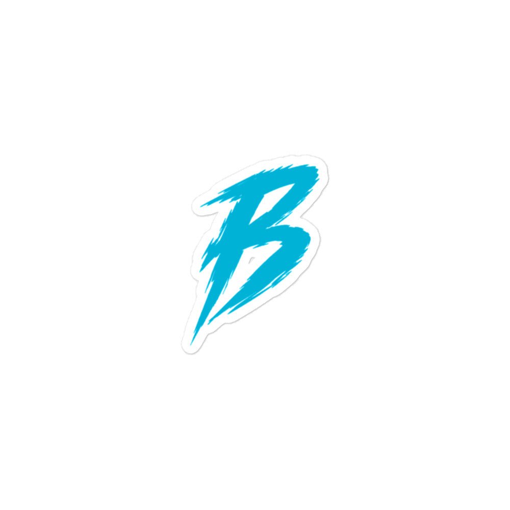 BRAKELESS 'B' LOGO - Bubble-free sticker - BRAKELESS